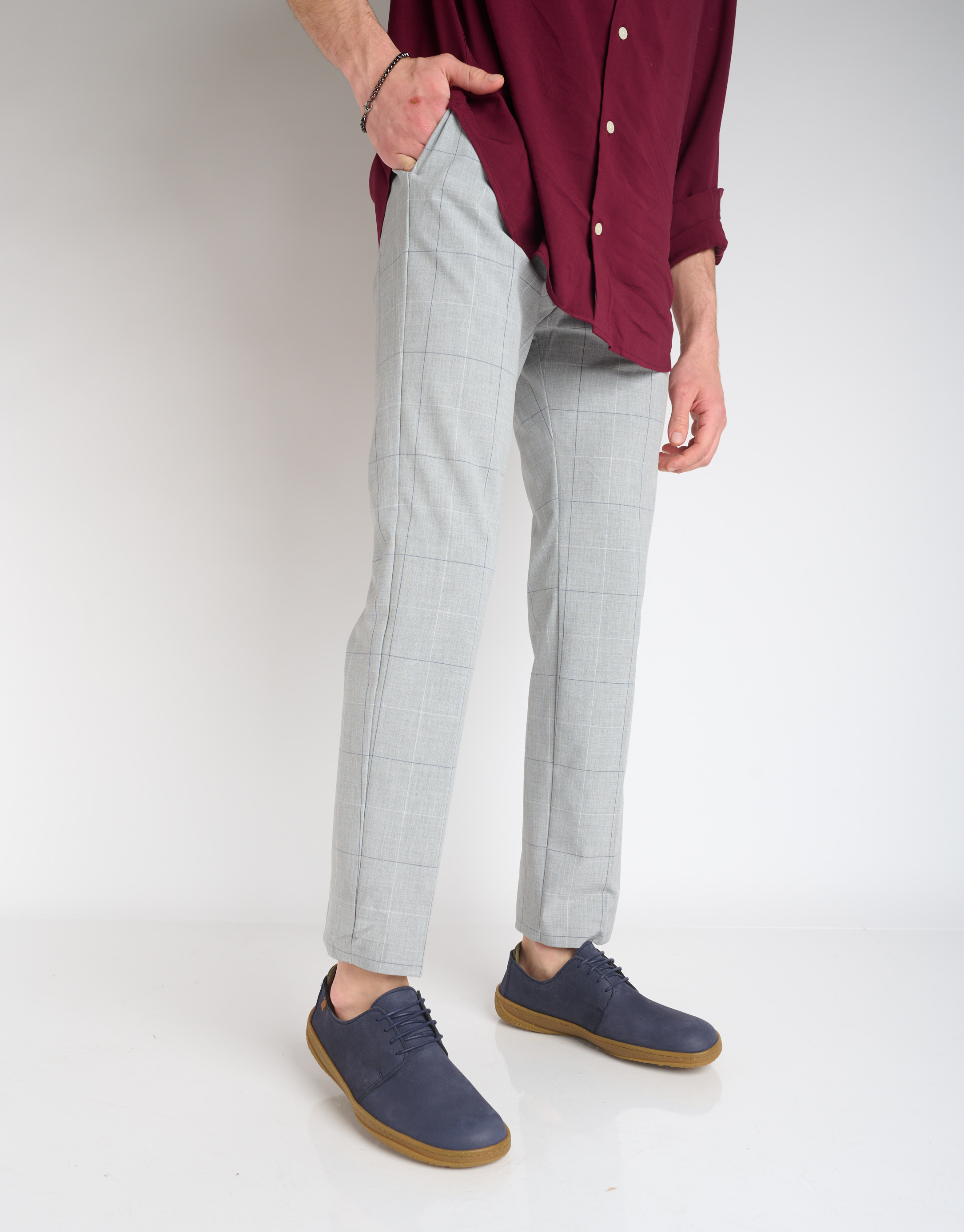 נעלי גברים - El Naturalista - נעלי עור AMAZONAS - כחול4