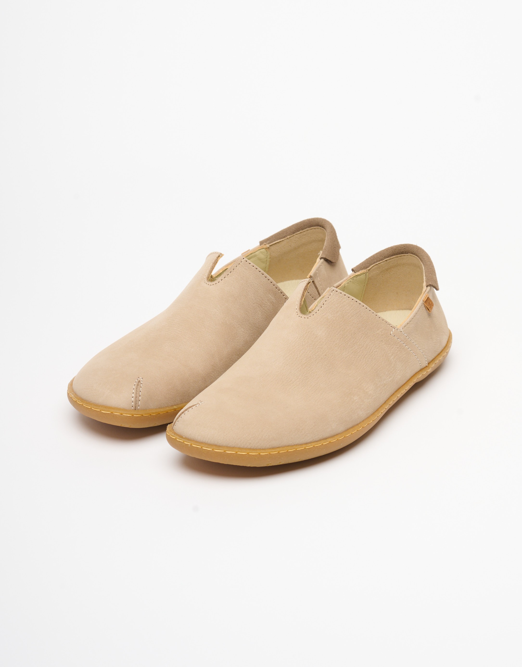 נעלי גברים - El Naturalista - נעלי עור EL VIAJERO - בז'3