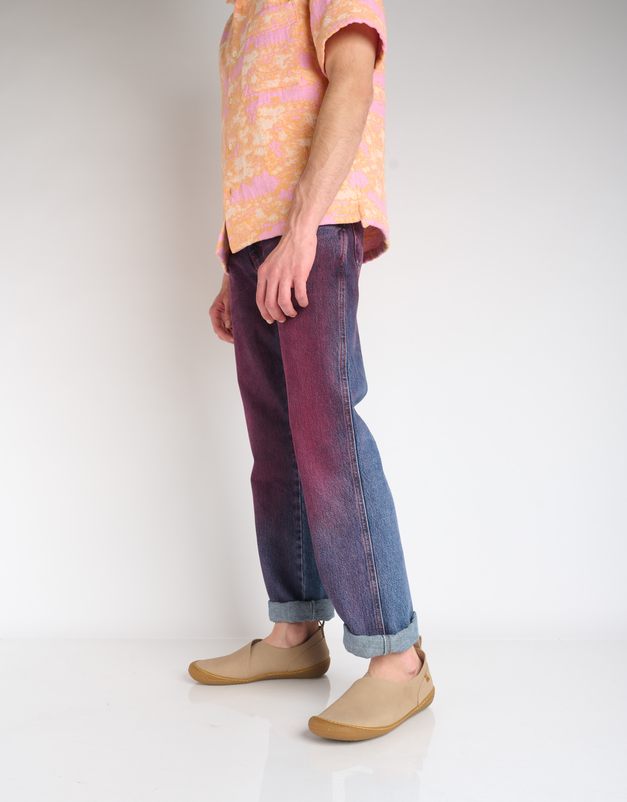 נעלי גברים - El Naturalista - נעלי עור PAWIKAN - בז'2