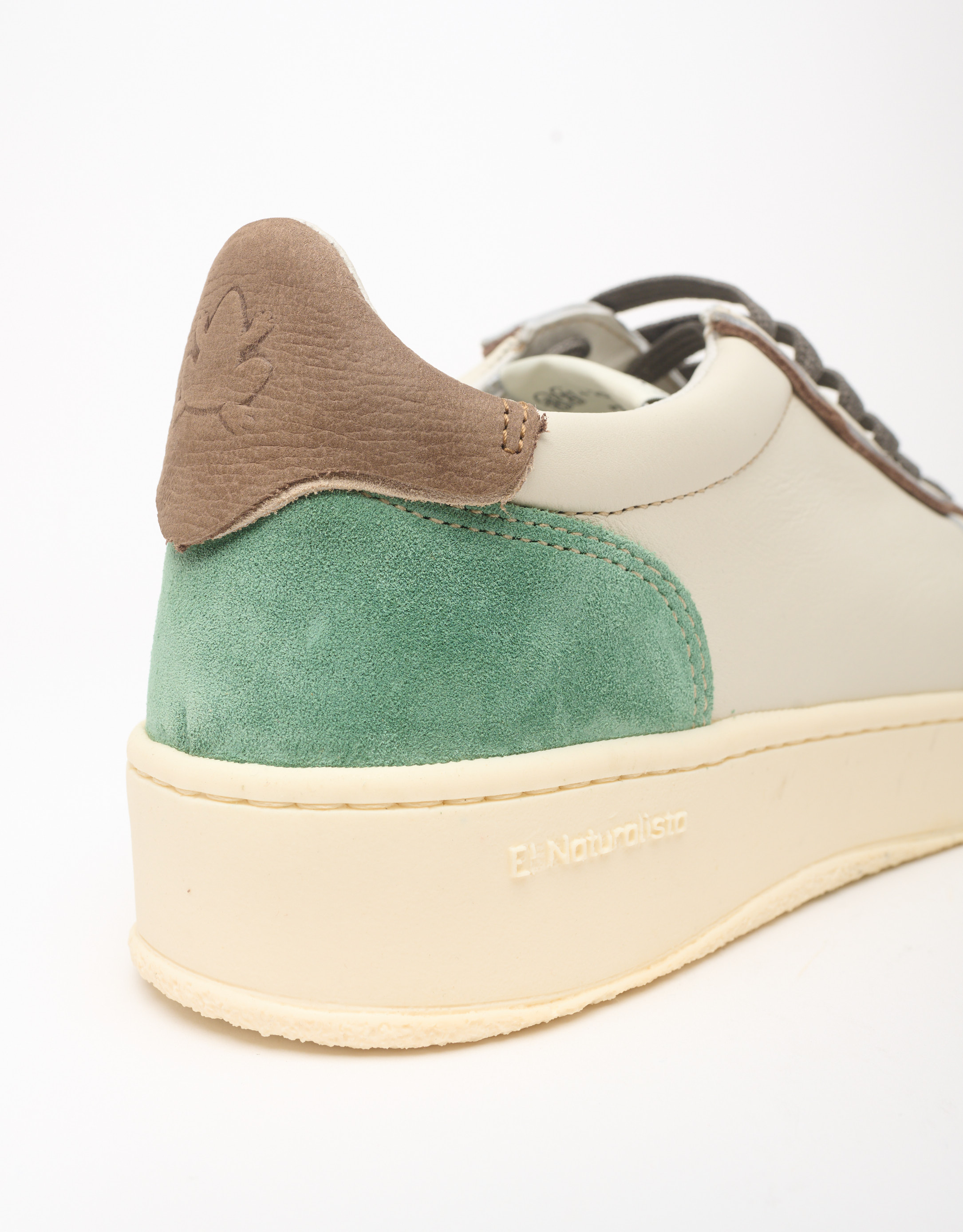 נעלי גברים - El Naturalista - סניקרס עור GEO - ירוק4