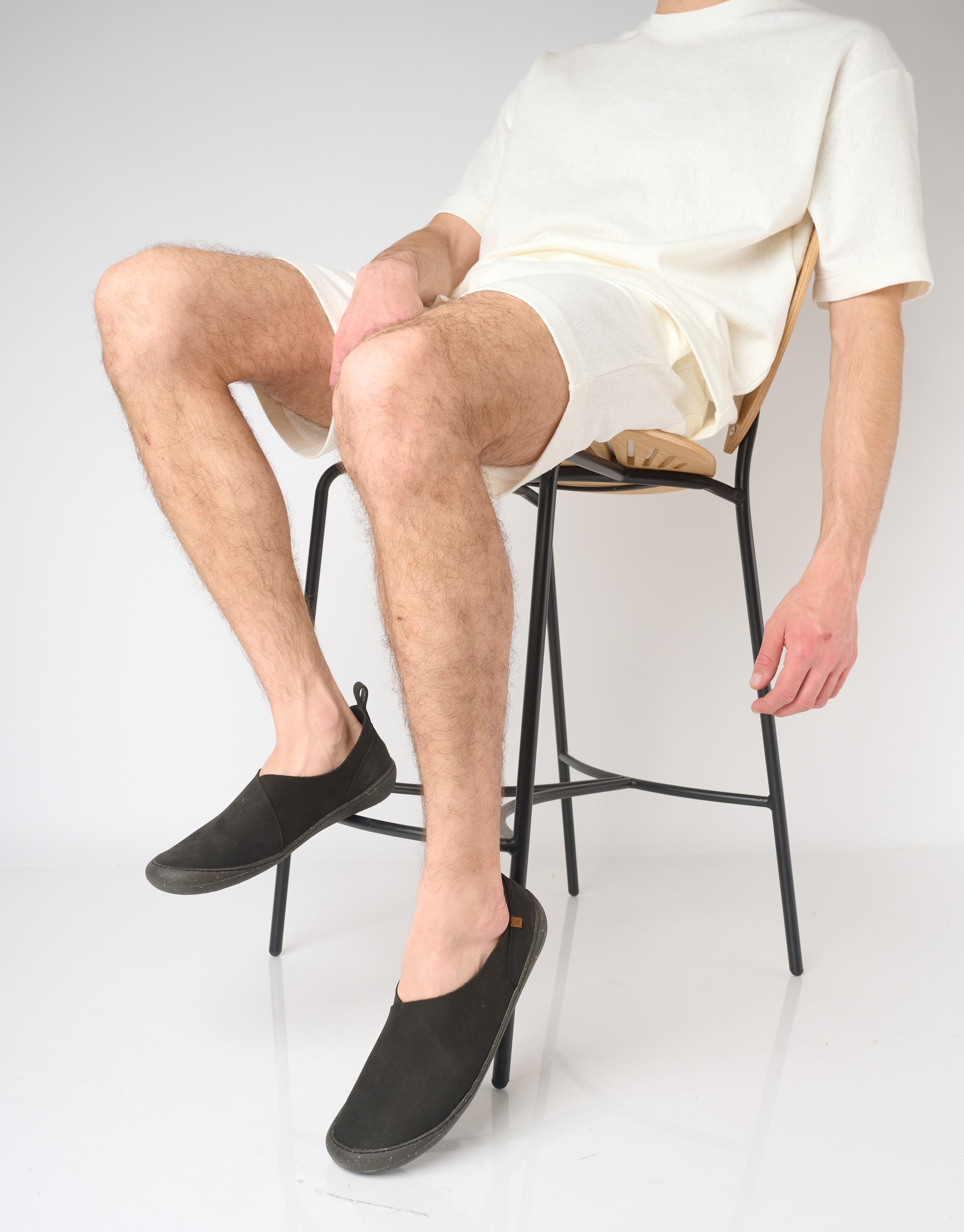 נעלי גברים - El Naturalista - נעלי עור PAWIKAN - שחור3