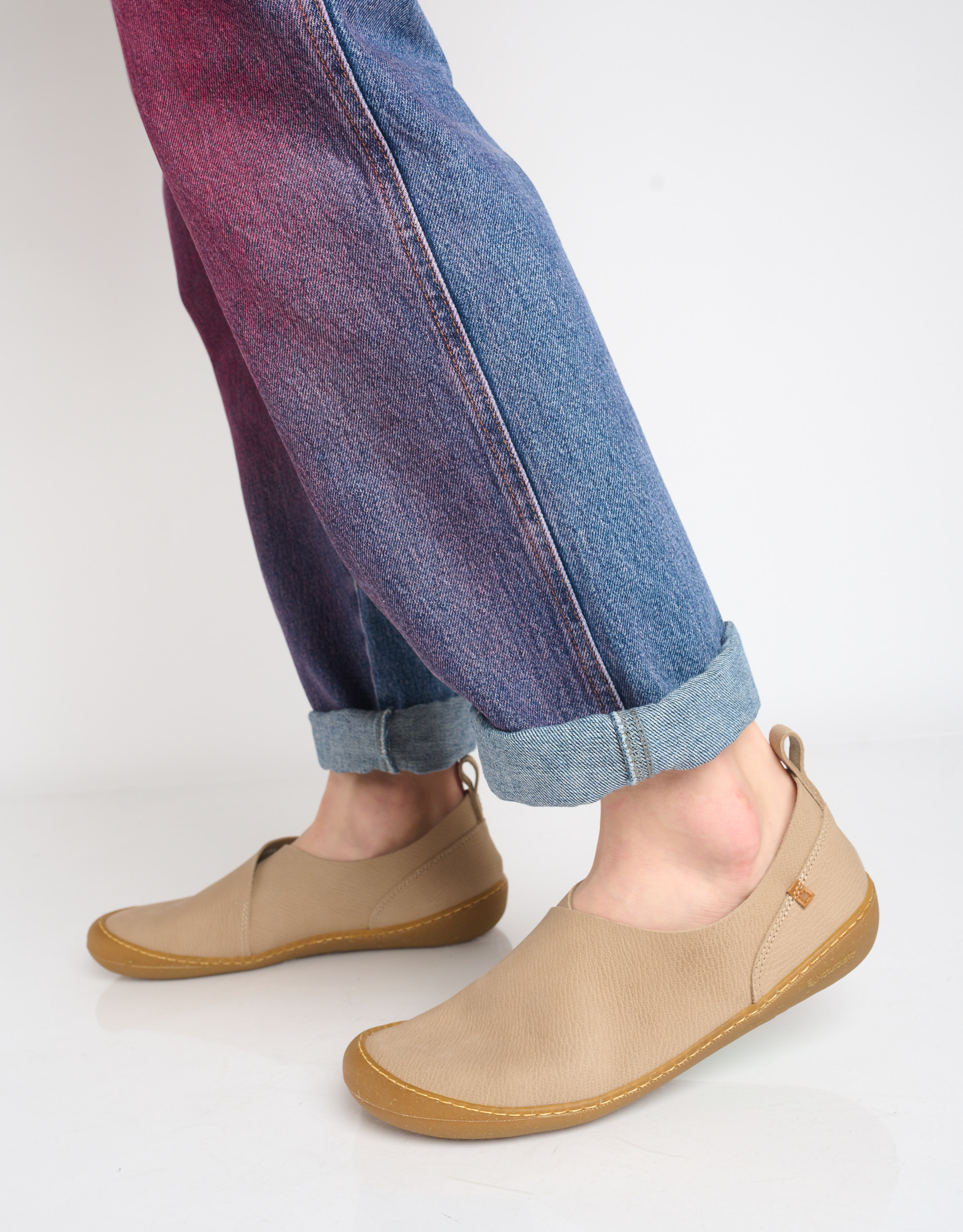 נעלי גברים - El Naturalista - נעלי עור PAWIKAN - בז'4