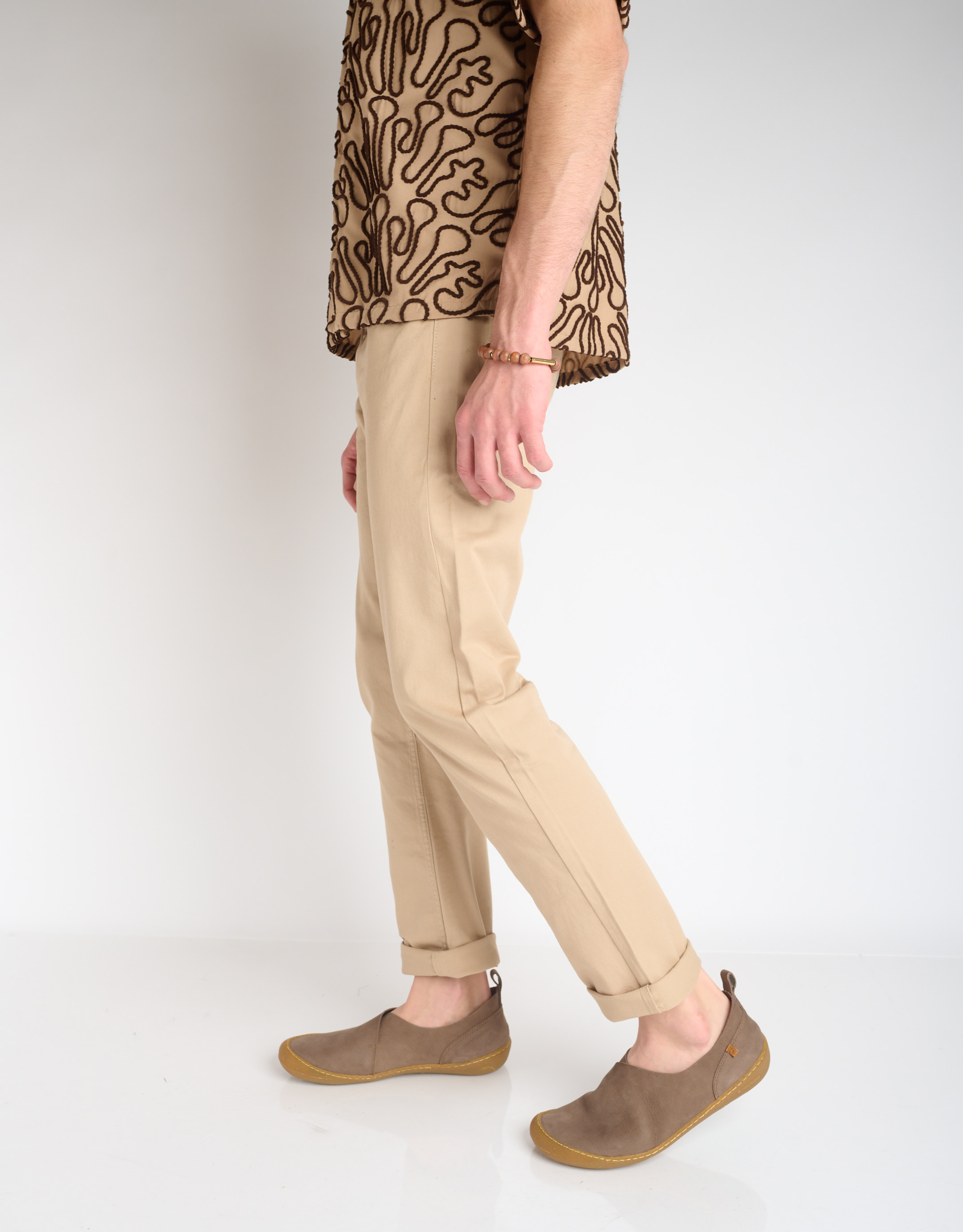 נעלי גברים - El Naturalista - נעלי עור PAWIKAN - אפור4