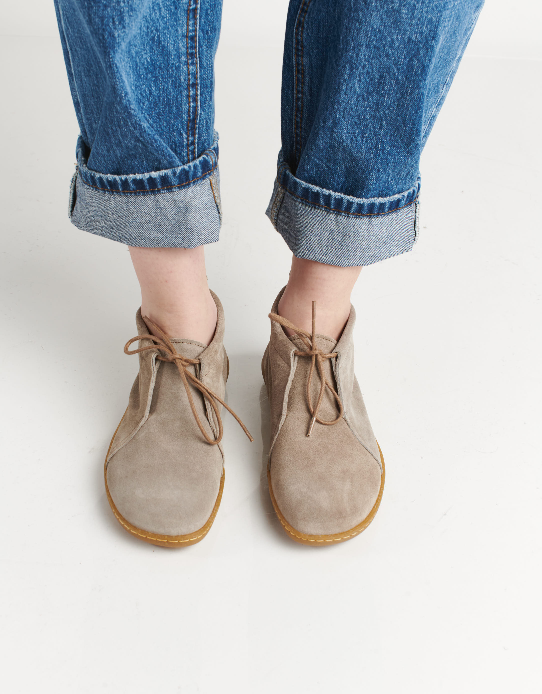 נעלי נשים - El Naturalista - נעליים שטוחות EL VIAJERO - אפור2