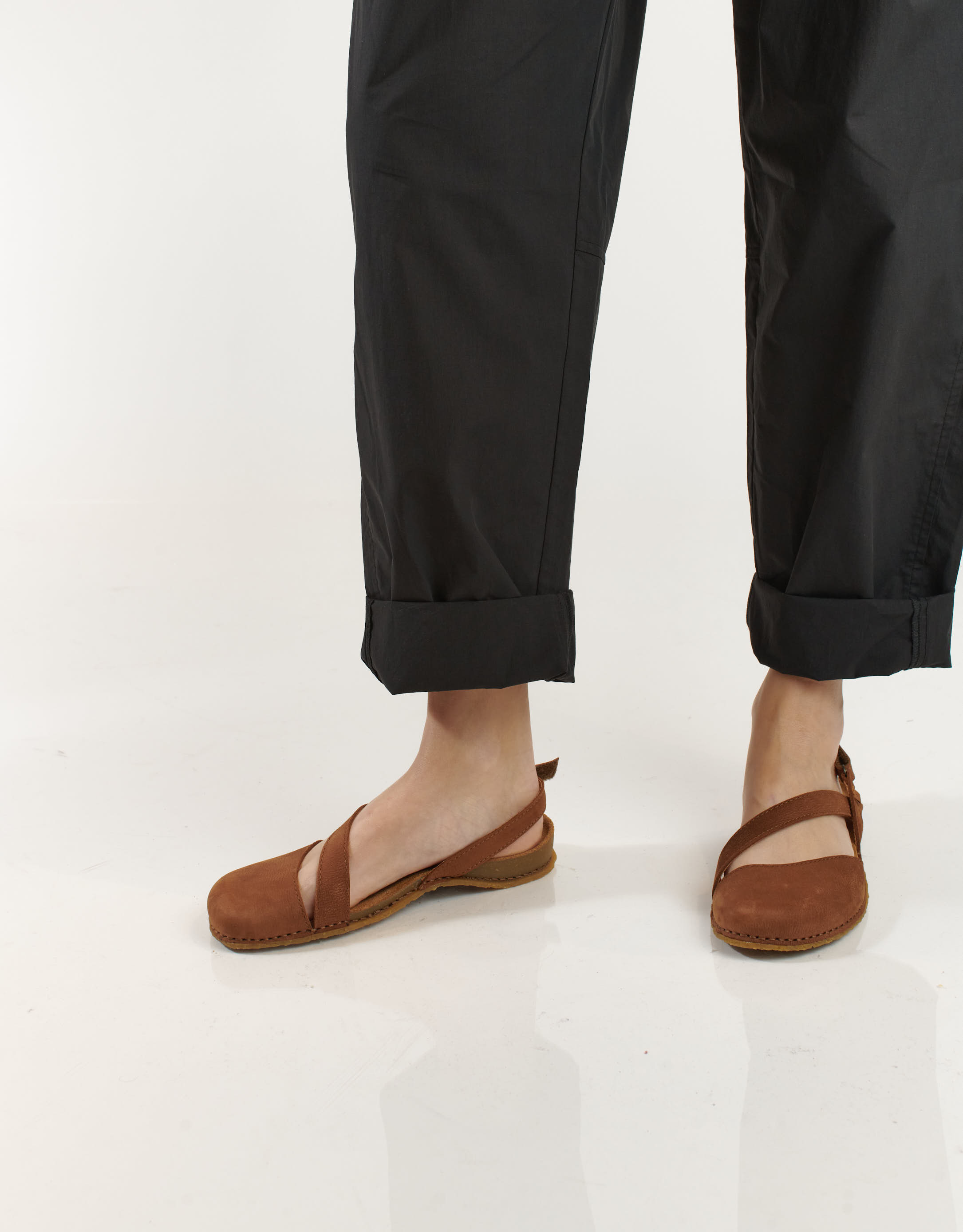 נעלי נשים - El Naturalista - סנדלים סגורים PANGLAO - חום2