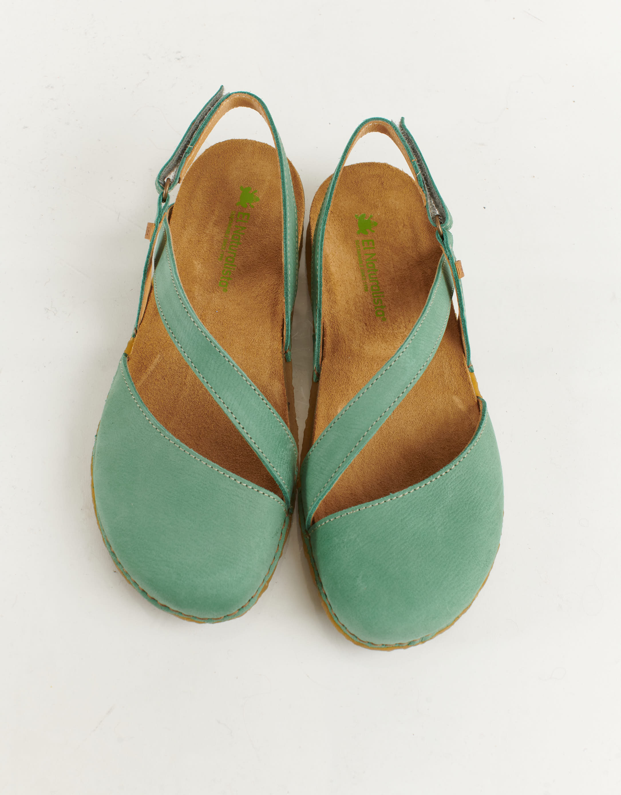 נעלי נשים - El Naturalista - סנדלים סגורים PANGLAO - ירוק4