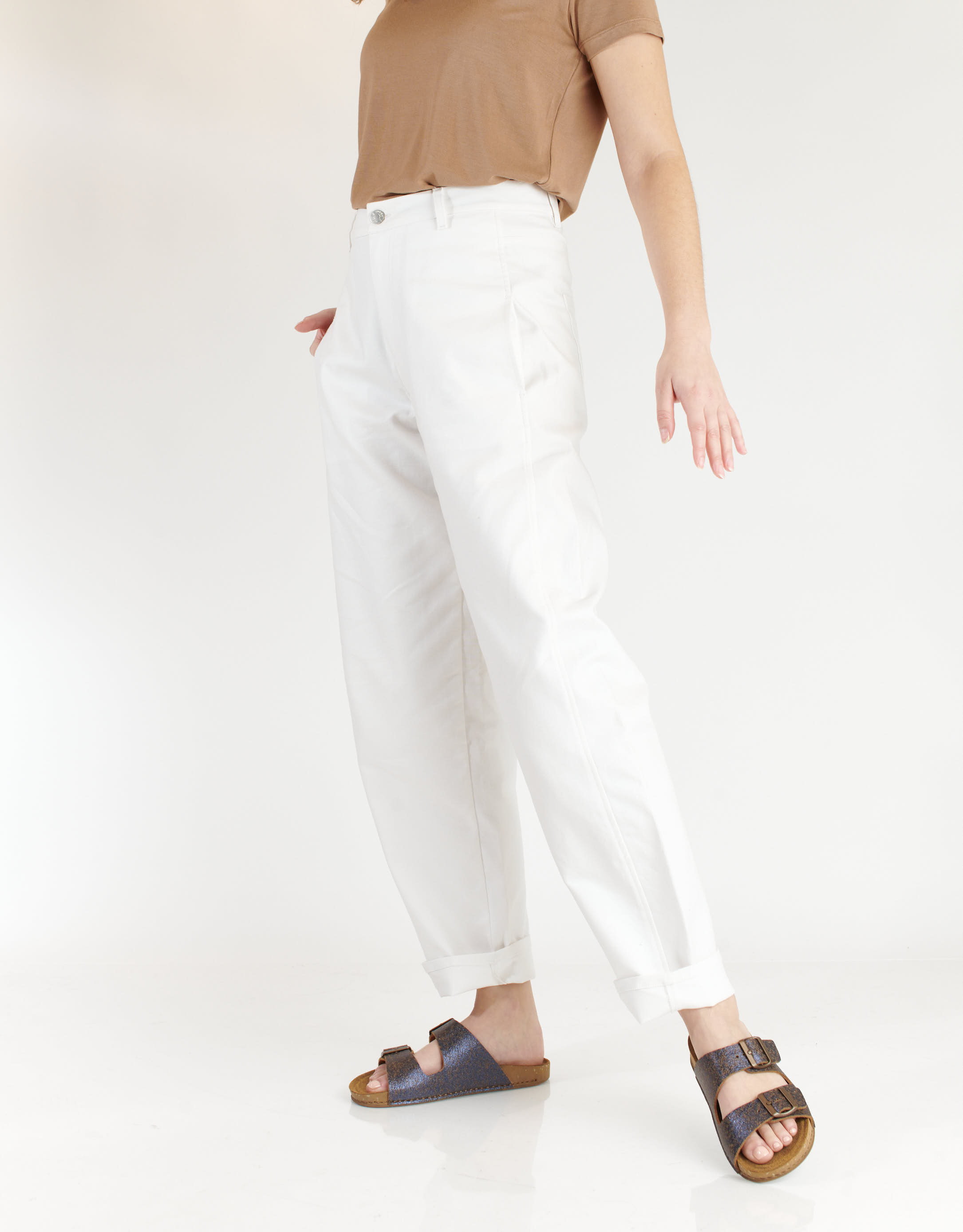 נעלי נשים - El Naturalista - כפכפים טבעוניים BALANCE - כחול3