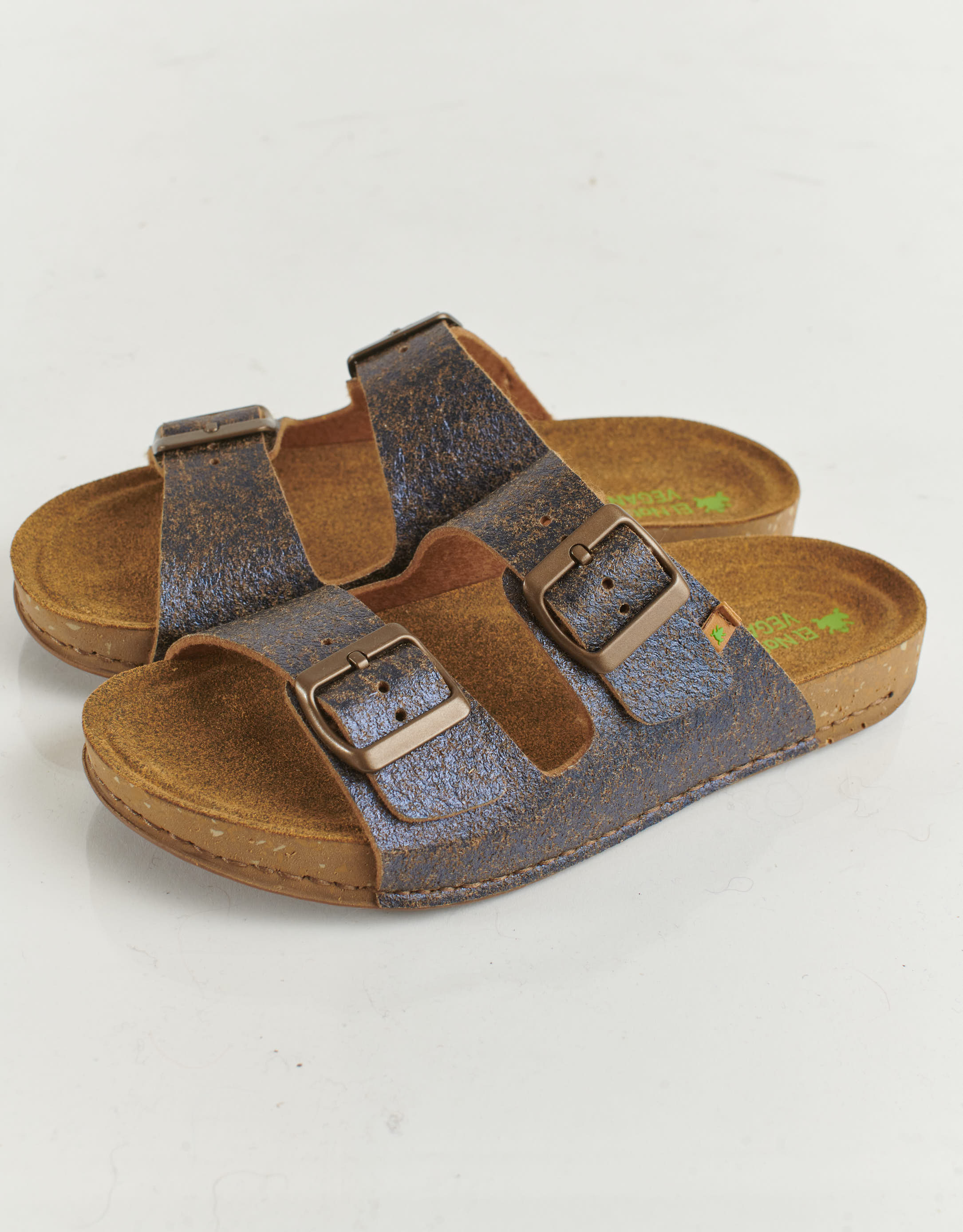 נעלי נשים - El Naturalista - כפכפים טבעוניים BALANCE - כחול4