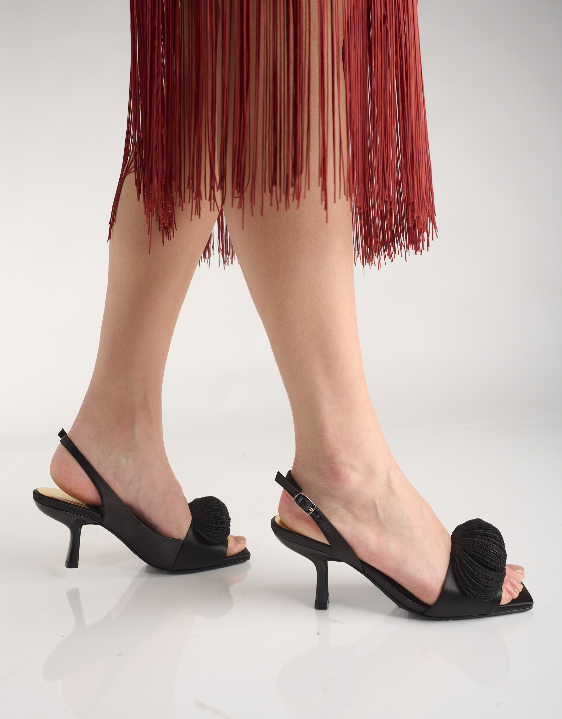 נעלי נשים - Jeffrey Campbell - סנדלי עקב DUFFY - שחור4