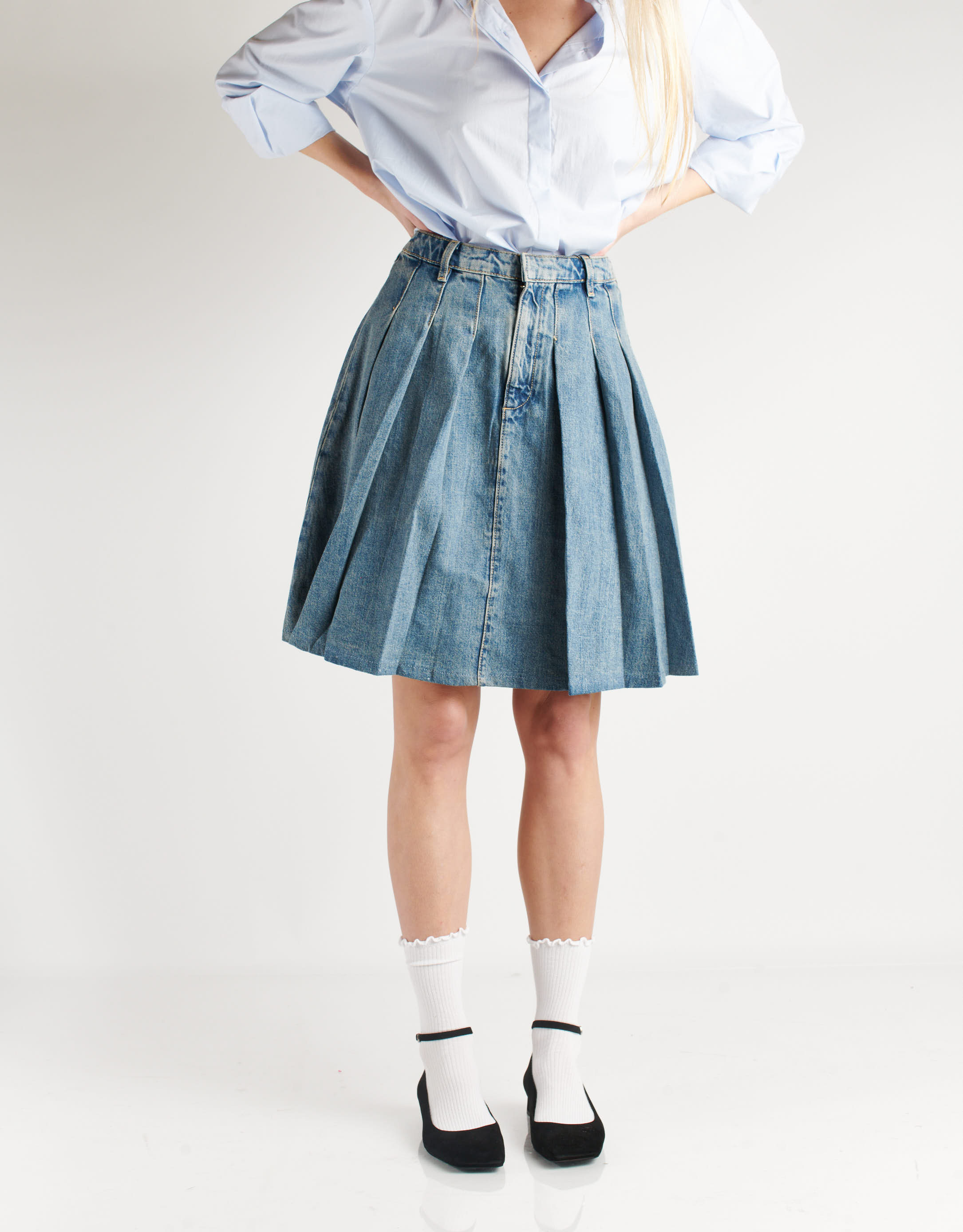 נעלי נשים - Jeffrey Campbell - נעלי סירה ENVIOUS - שחור4