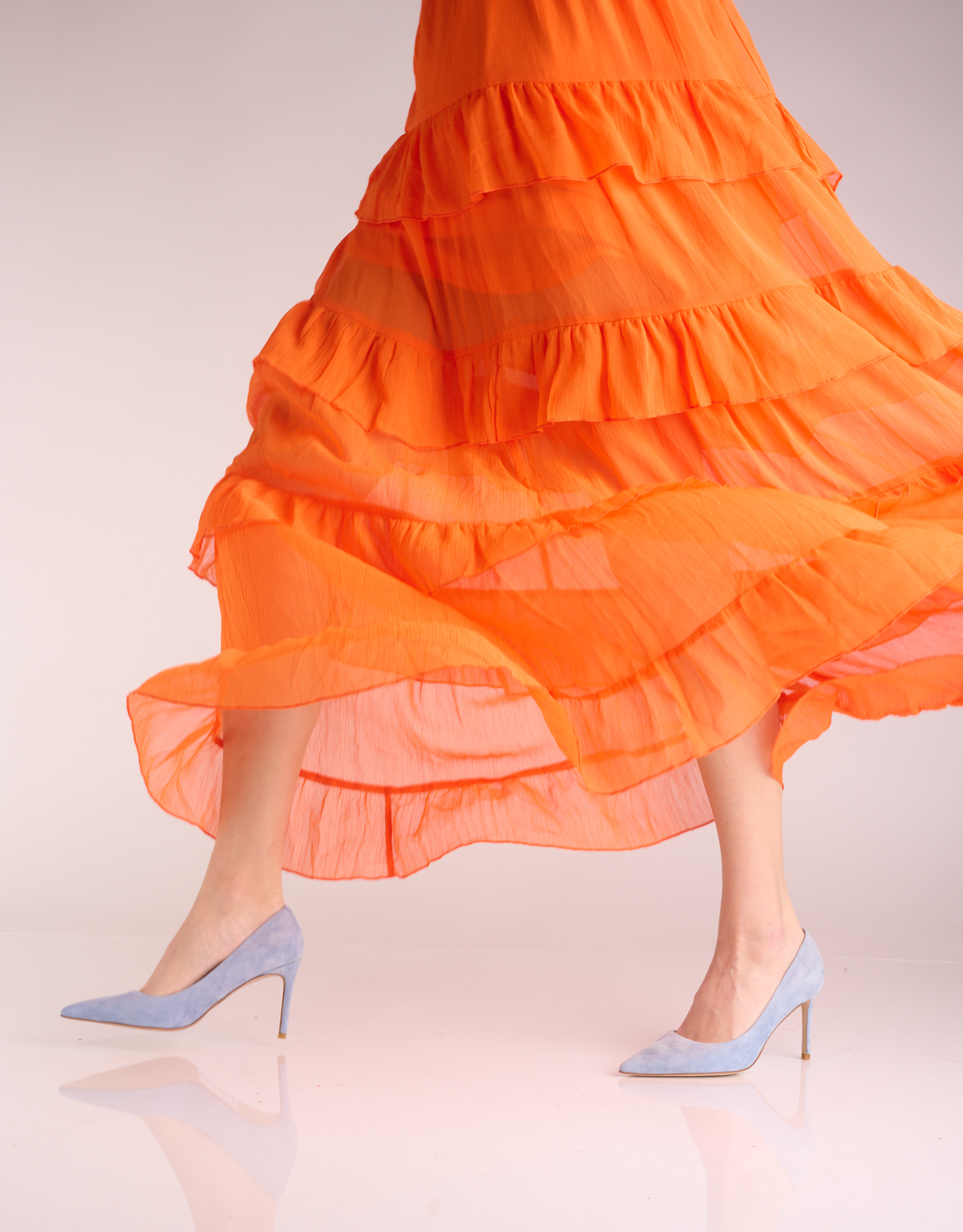 נעלי נשים - Jeffrey Campbell - נעלי סירה עם עקב NIKIA - תכלת2