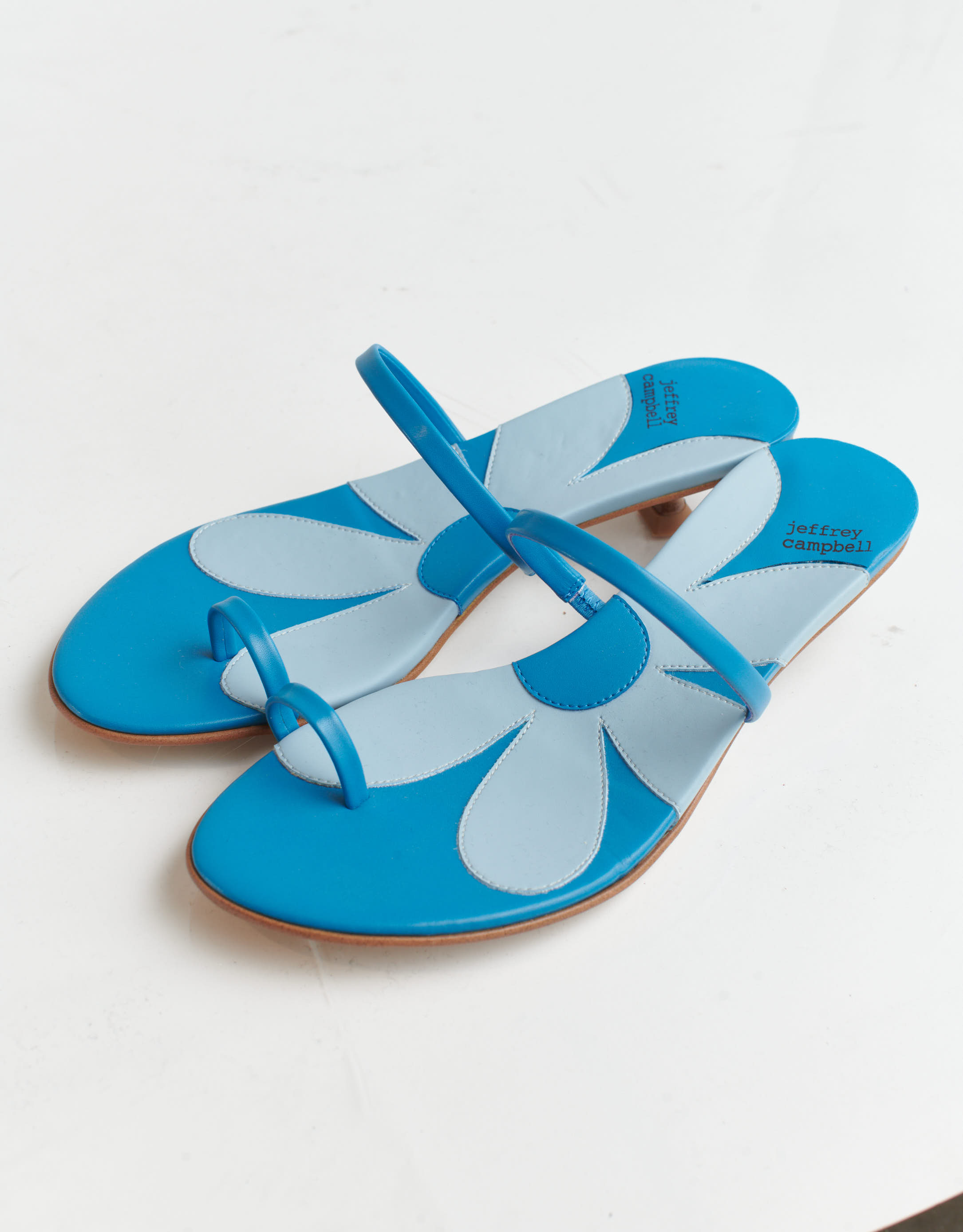 נעלי נשים - Jeffrey Campbell - כפכפים PHOSPHORUS - כחול4