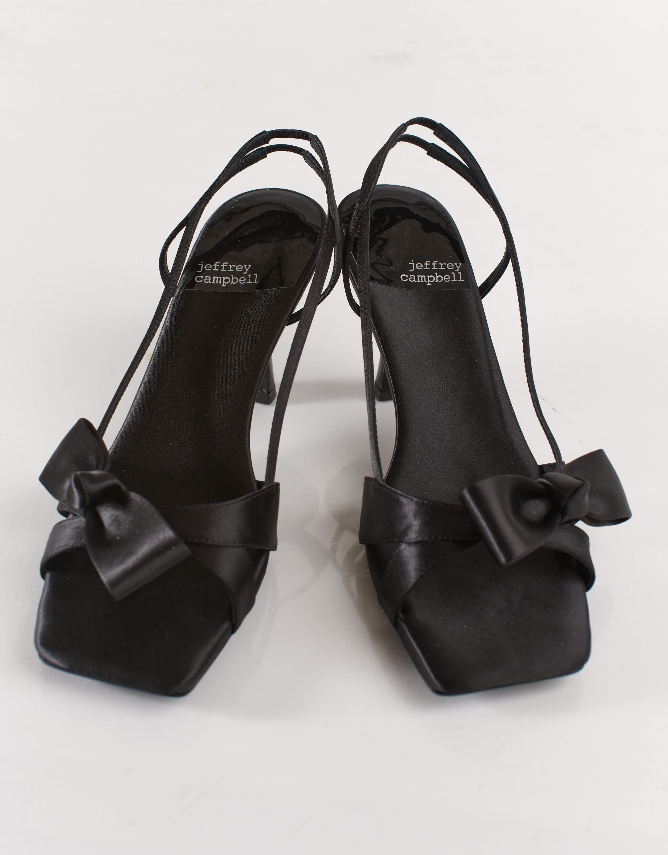 נעלי נשים - Jeffrey Campbell - סנדלי עקב TAKEBOW - שחור3