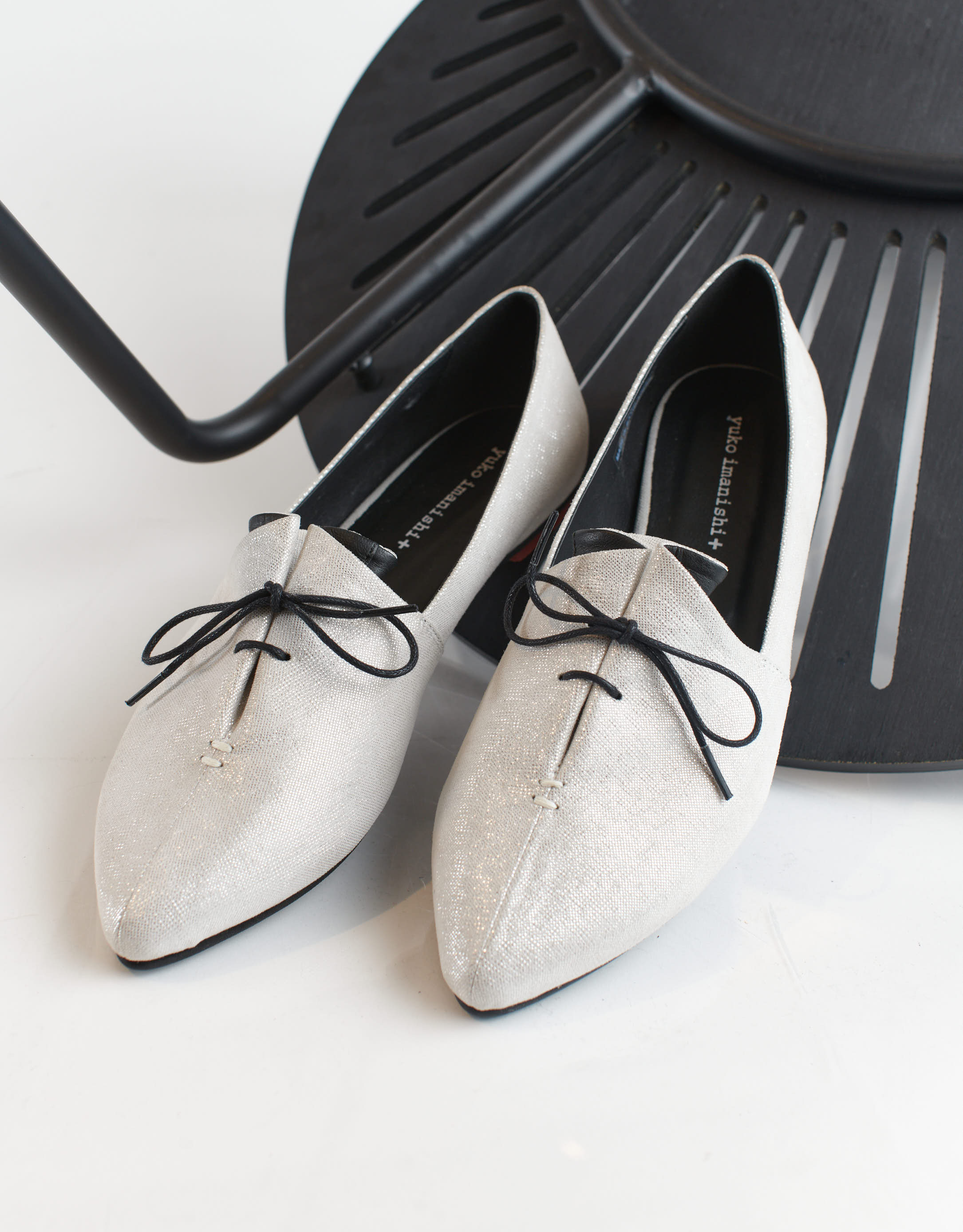 נעלי נשים - Yuko Imanishi - נעלי סירה RINA - פלטינה4