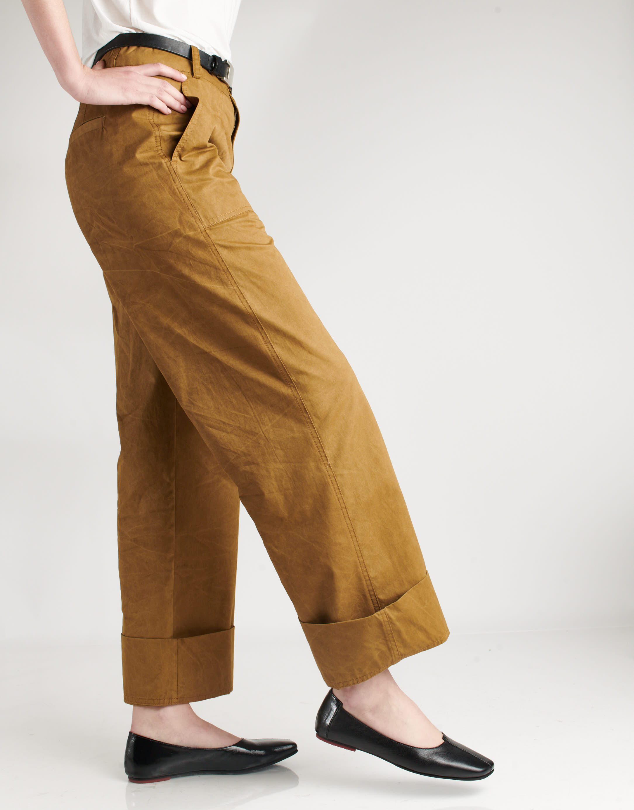 נעלי נשים - Yuko Imanishi - נעלי בלרינה ASAHI - שחור3