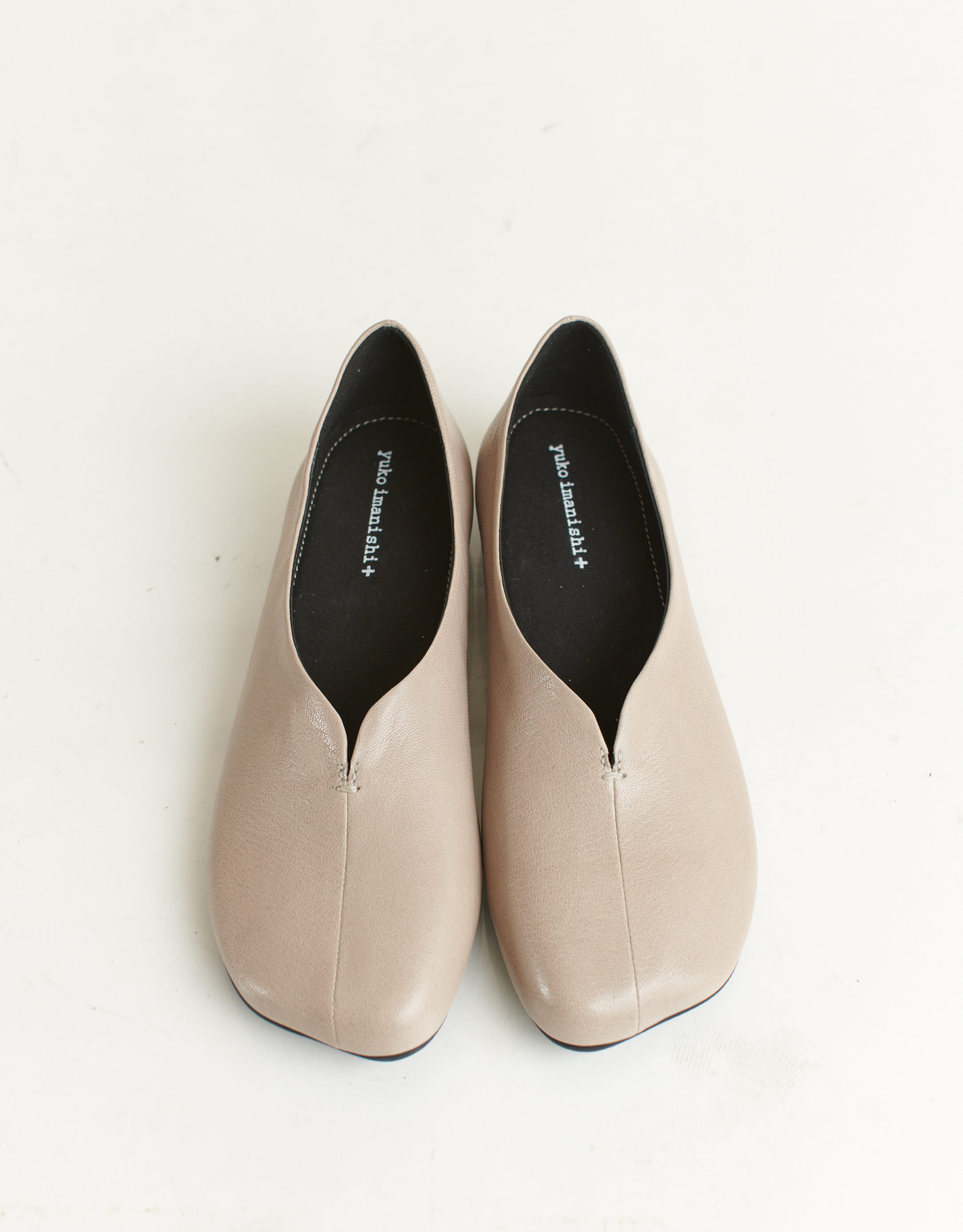 נעלי נשים - Yuko Imanishi - נעלים שטוחות JIM - אפור בהיר4