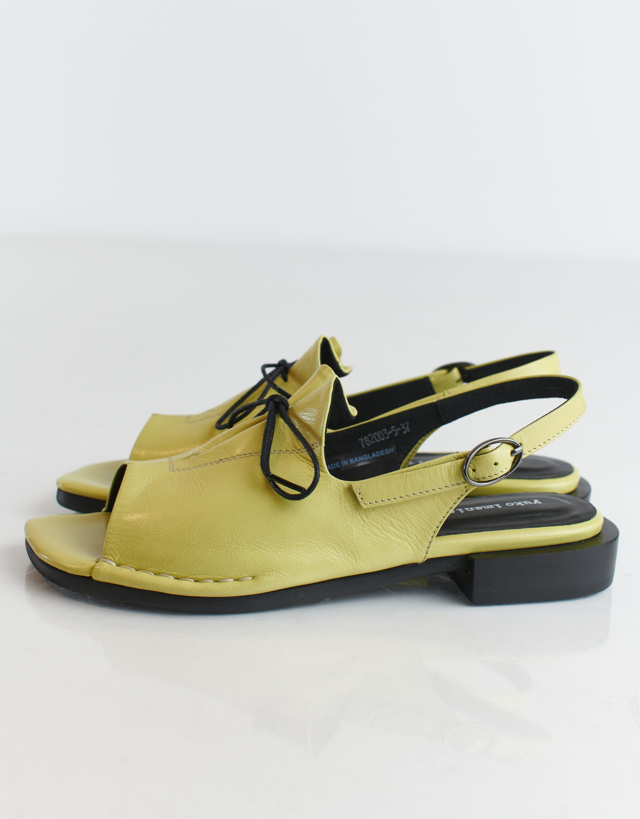 נעלי נשים - Yuko Imanishi - סנדלים שטוחים AOI - צהוב3