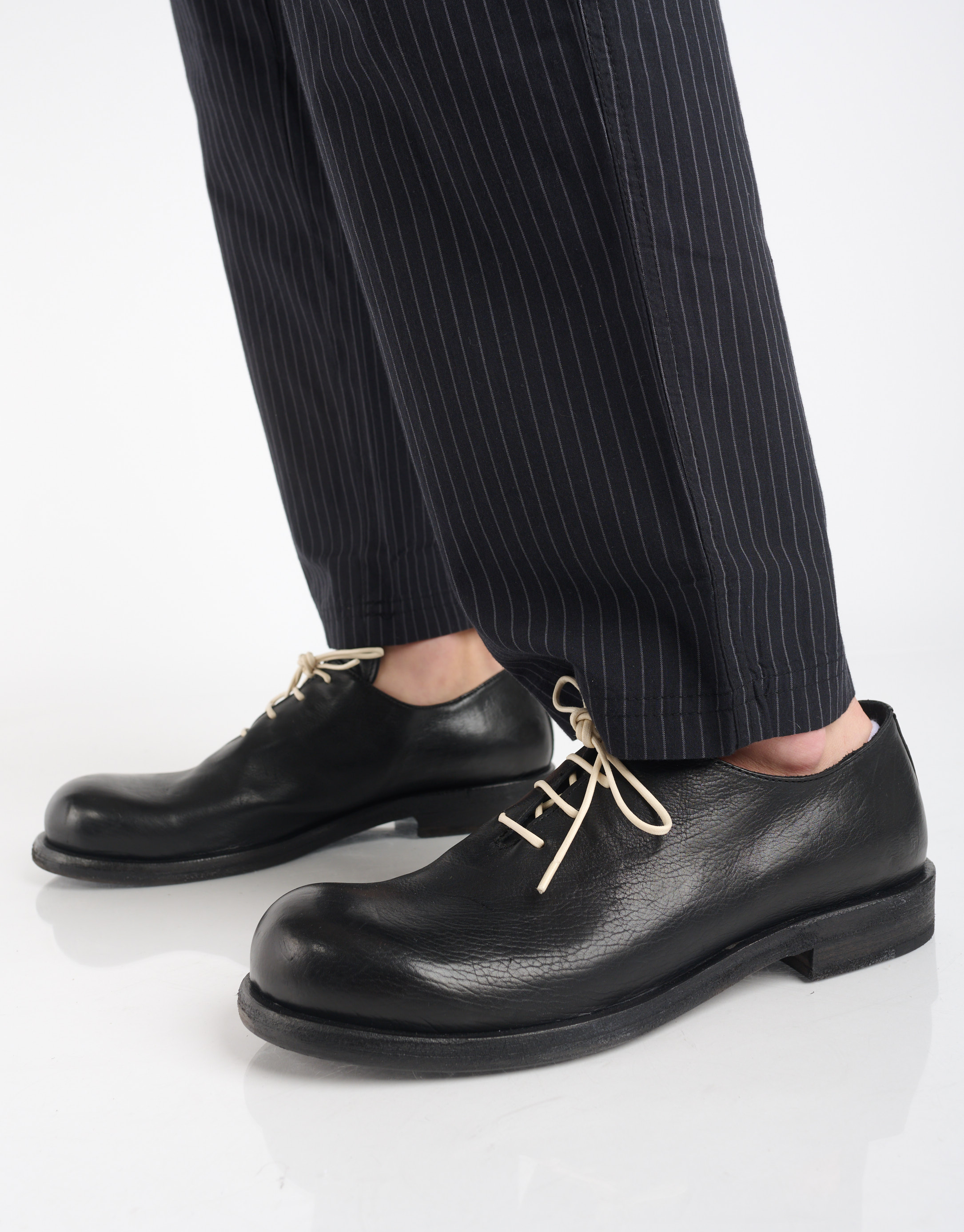 נעלי גברים - Ernesto Dolani - נעליים עם שרוכים AMOS - שחור4