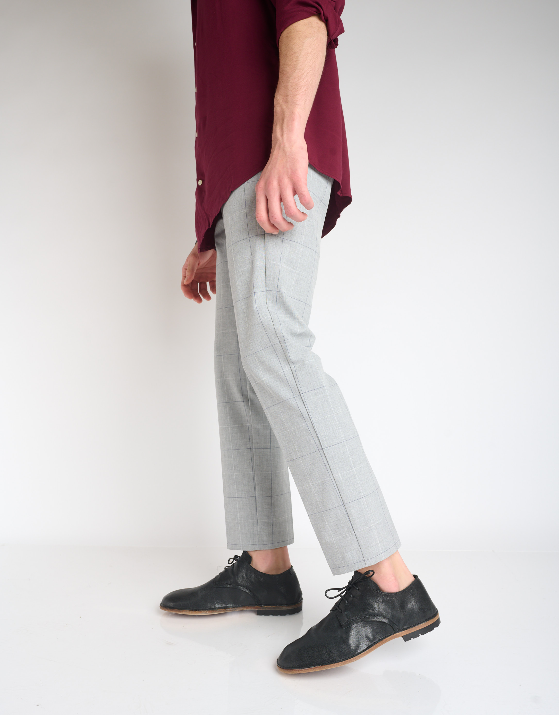 נעלי גברים - Ernesto Dolani - נעליים עם שרוכים ROMEO - שחור3