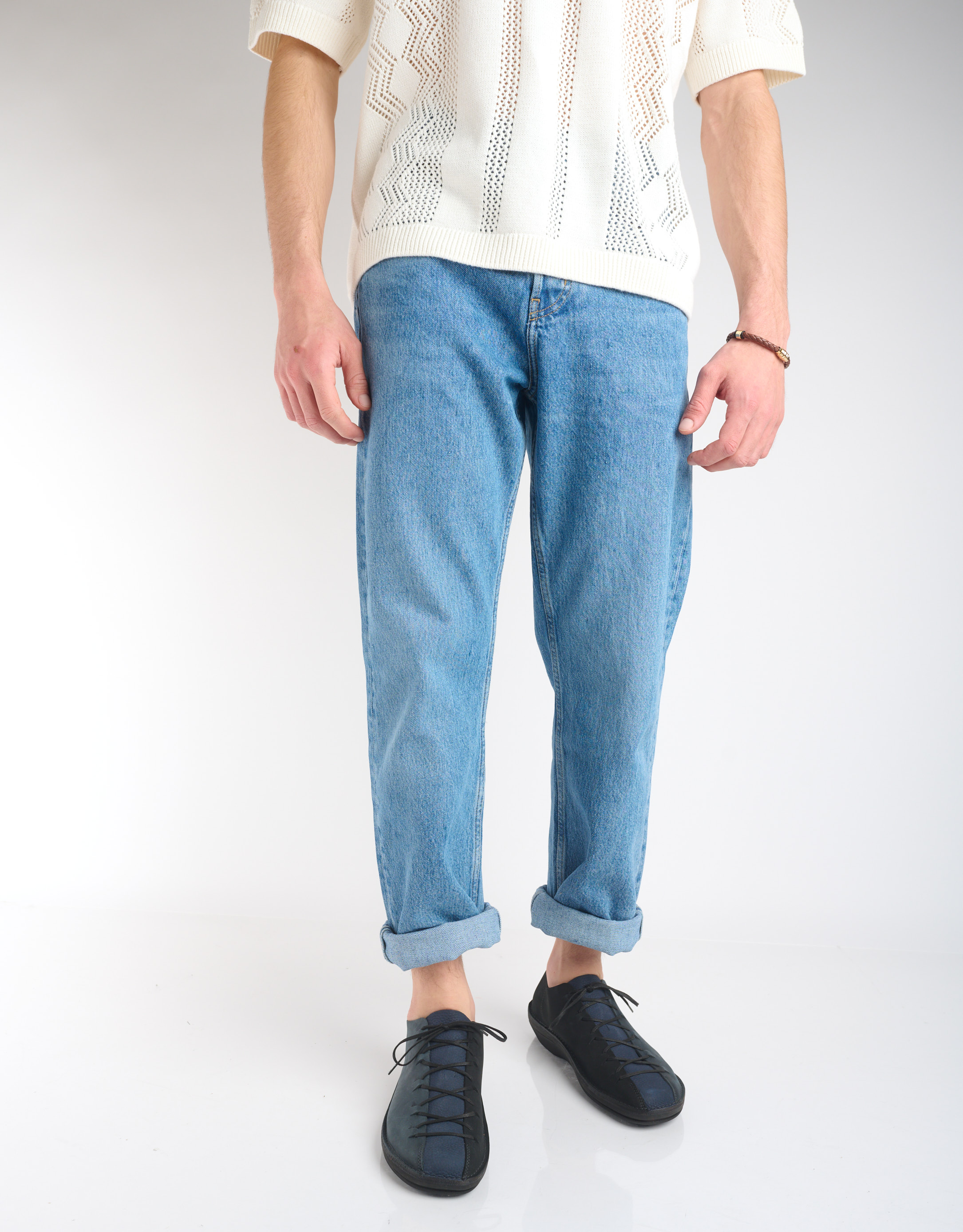 נעלי גברים - loints of Holland - נעלי עור TURBO - כחול