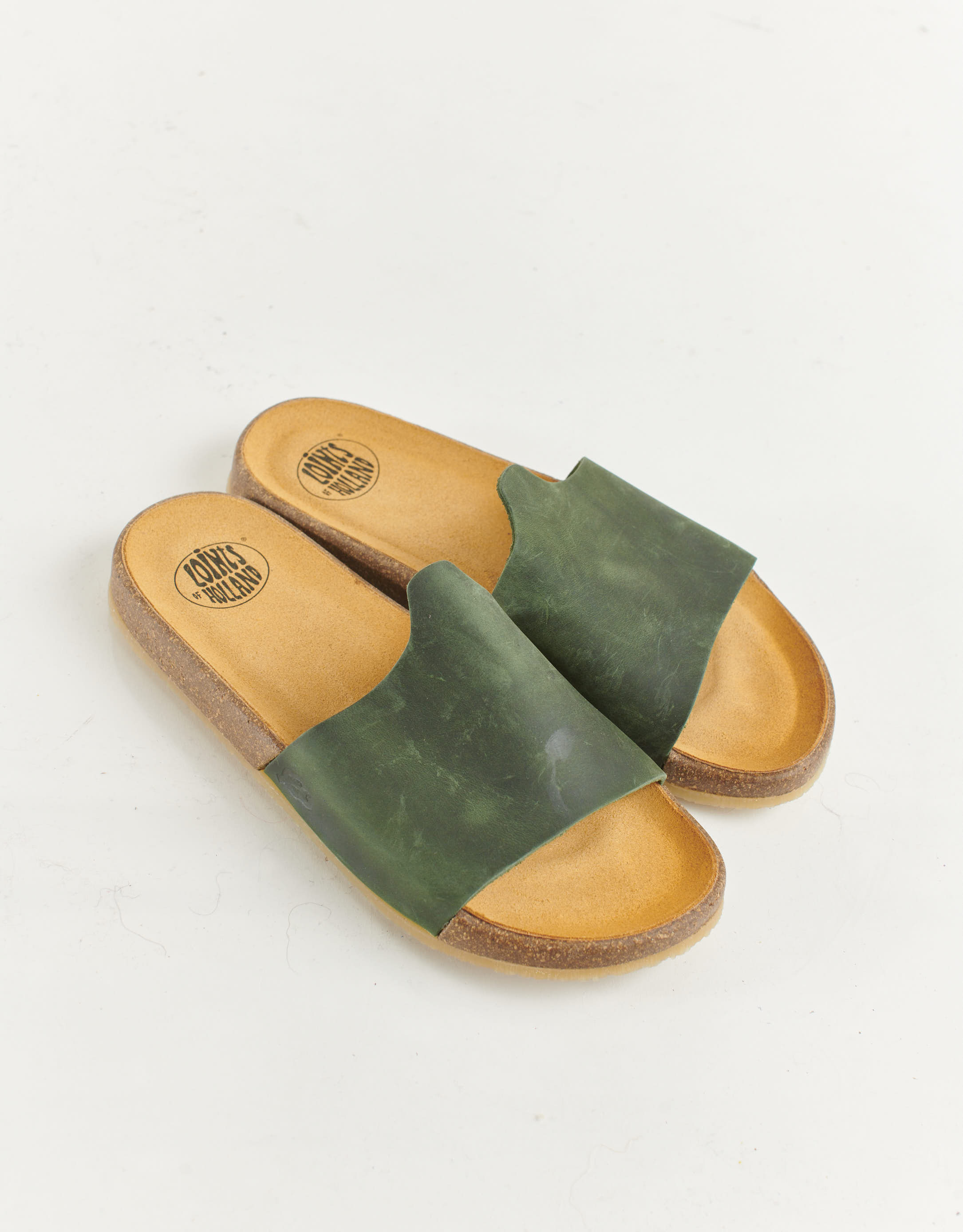 נעלי נשים - loints of Holland - כפכפים RIFF - ירוק4