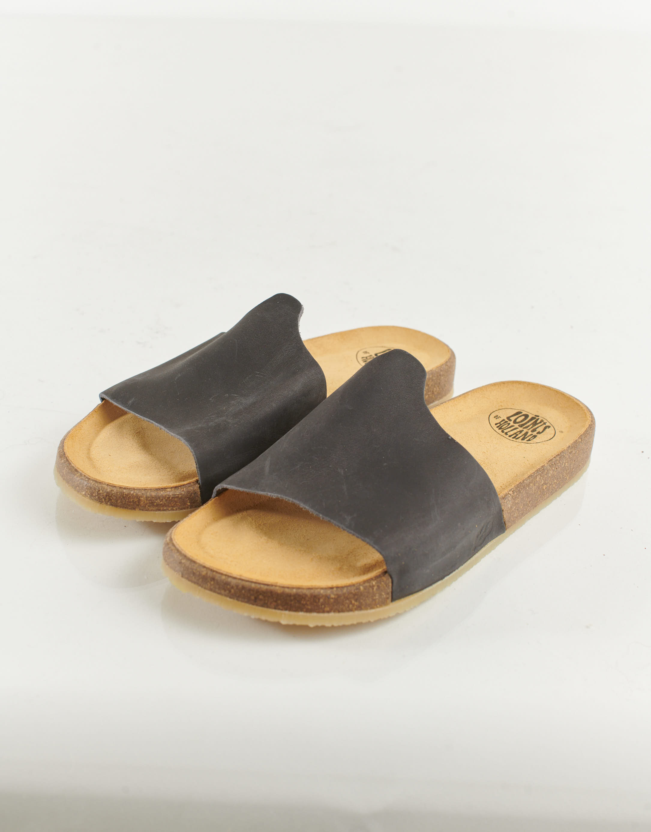 נעלי נשים - loints of Holland - כפכפים RIFF - שחור4