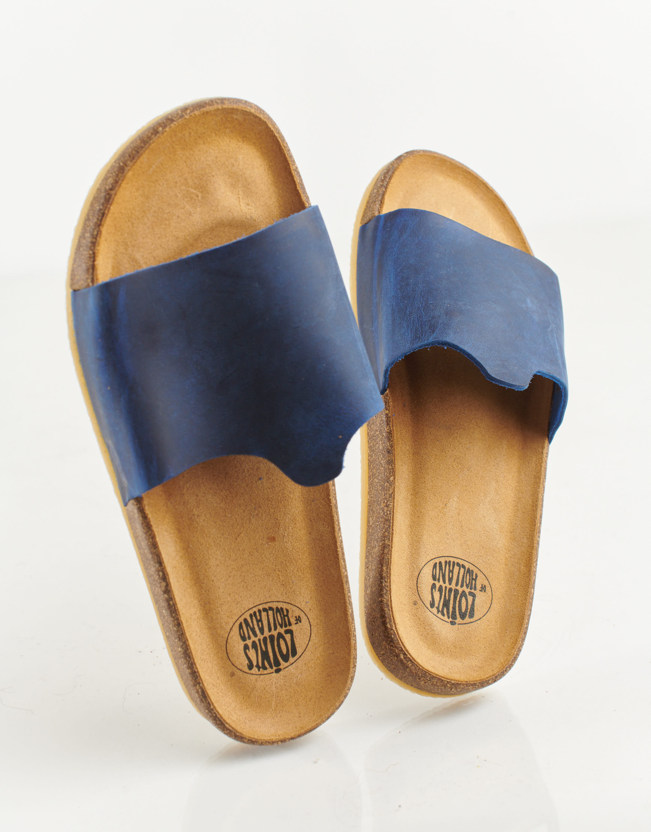 נעלי נשים - loints of Holland - כפכפים RIFF - כחול4