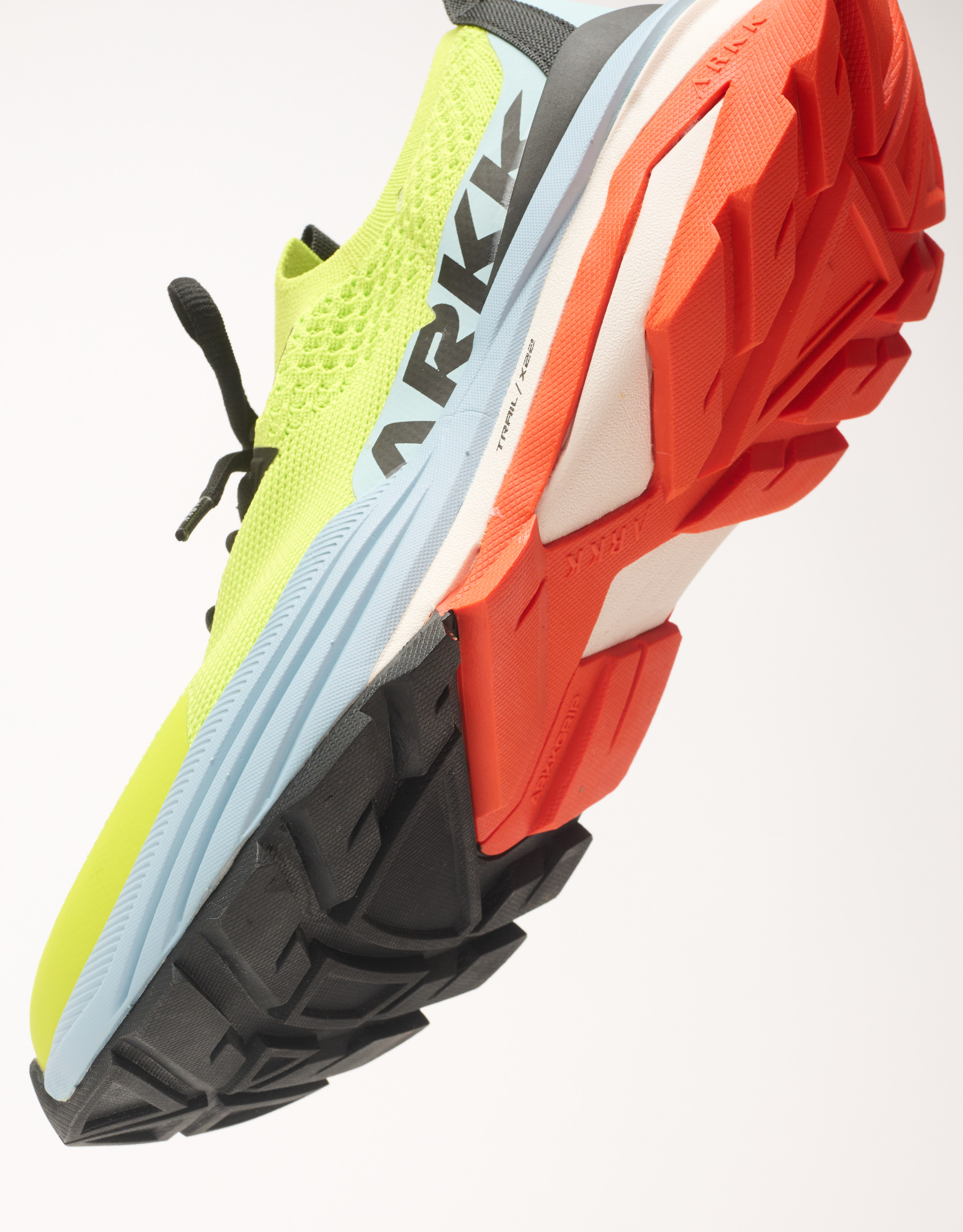 נעלי גברים - Arkk - סניקרס WASTE ZERO - צהוב   שחור2