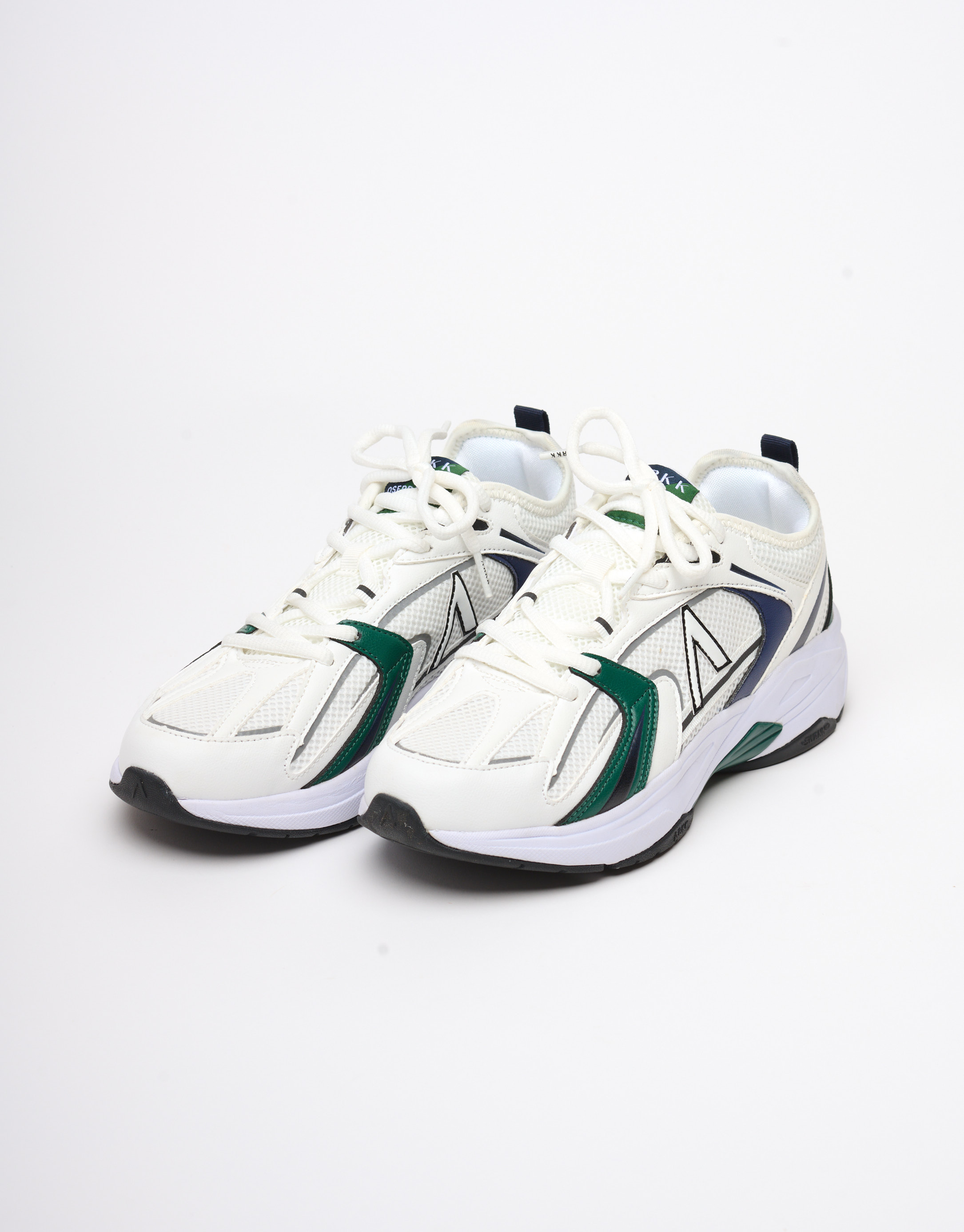 נעלי גברים - Arkk - סניקרס OSERRA MESH - לבן   ירוק2