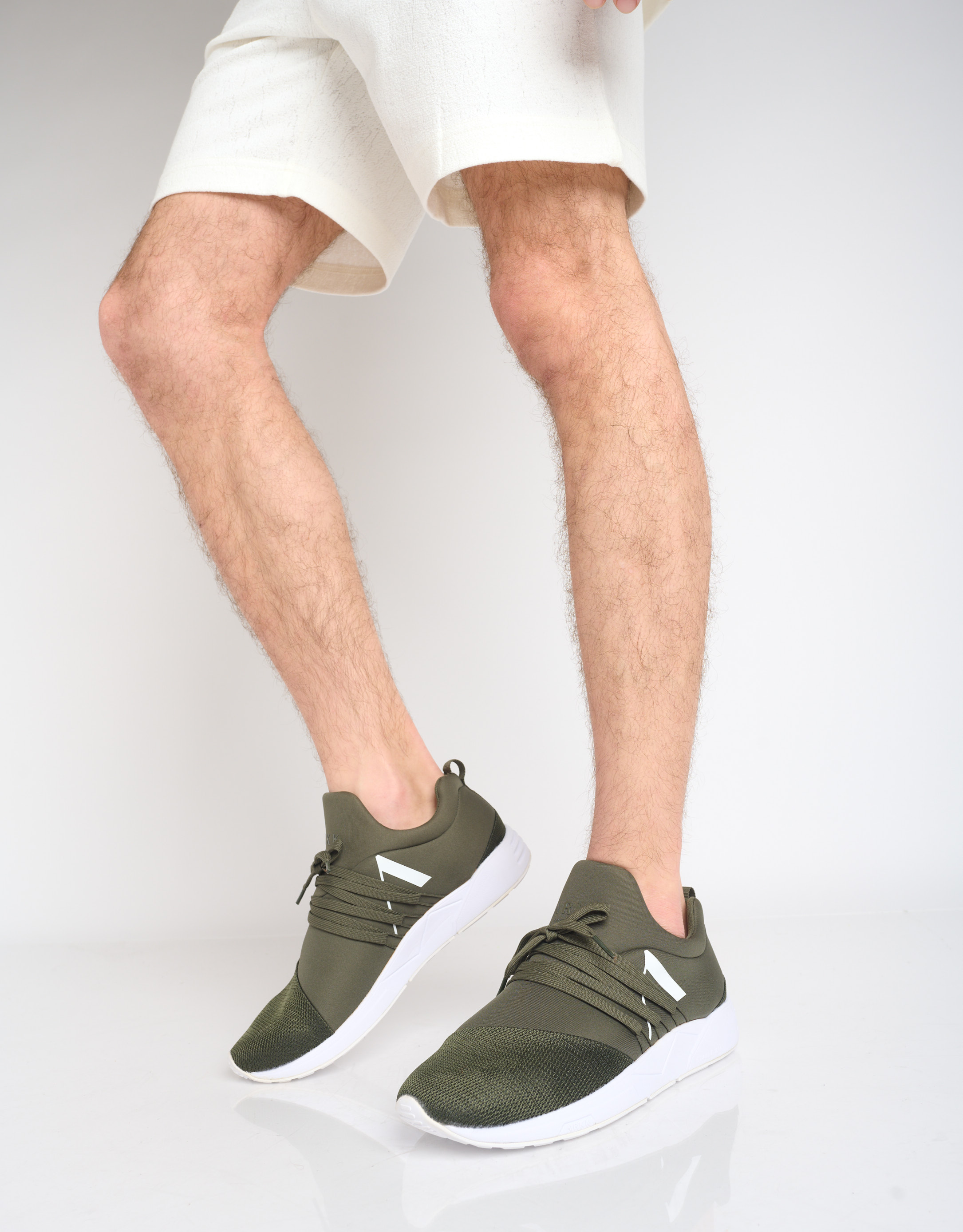 נעלי גברים - Arkk - סניקרס RAVEN MESH - חאקי4