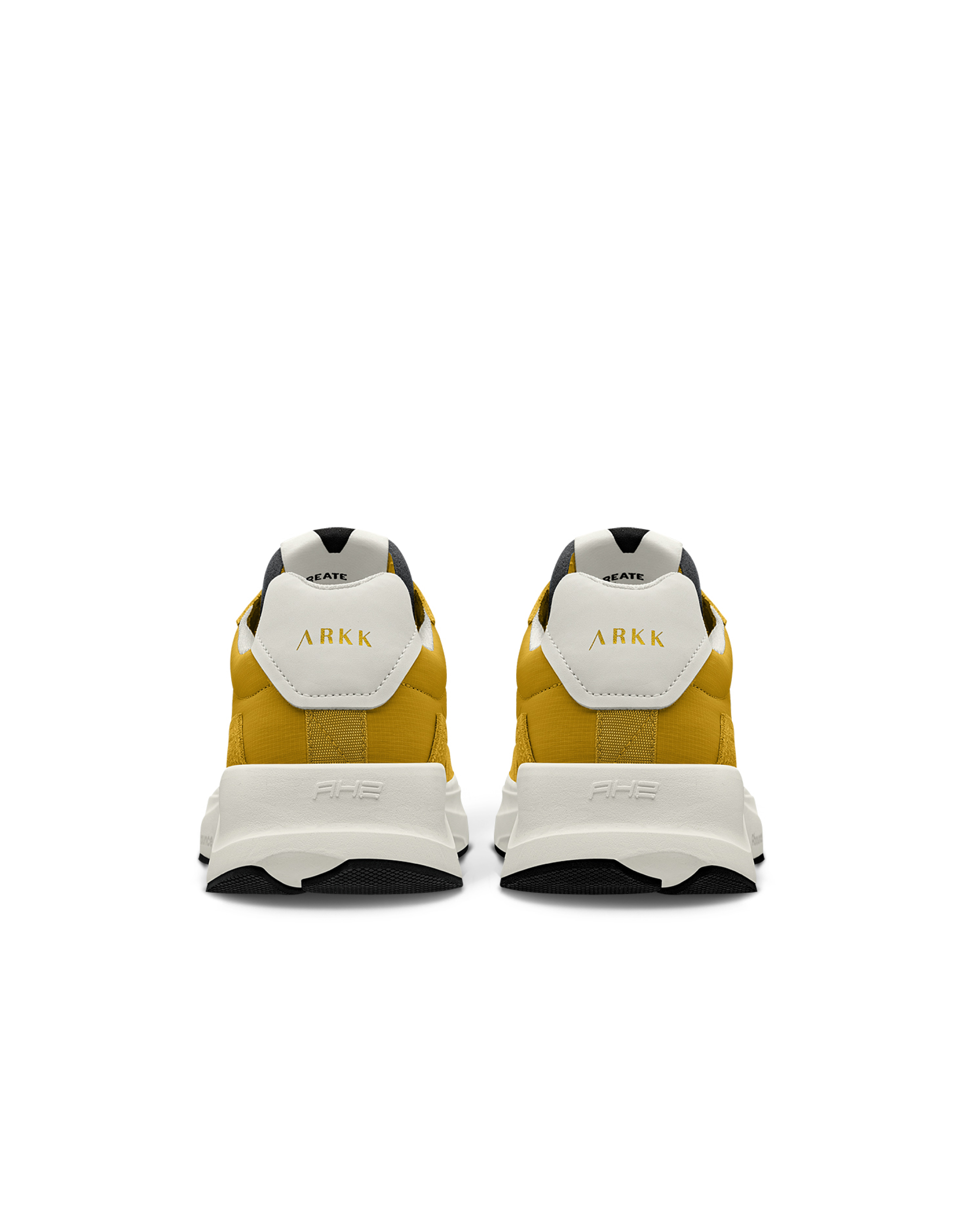 נעלי גברים - Arkk - סניקרס CITY FREE - צהוב3