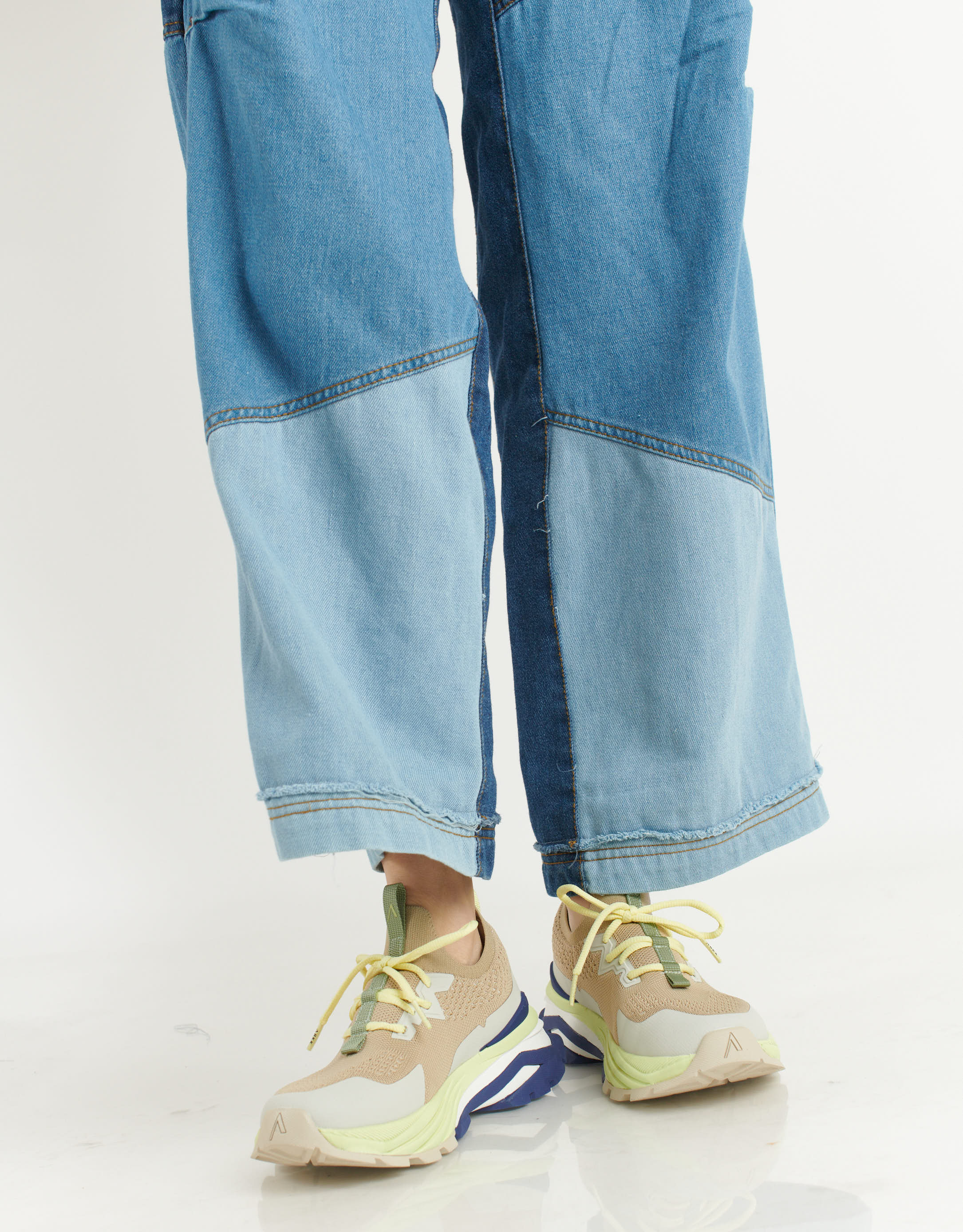 נעלי נשים - Arkk - סניקרס WASTE ZERO - בז'3