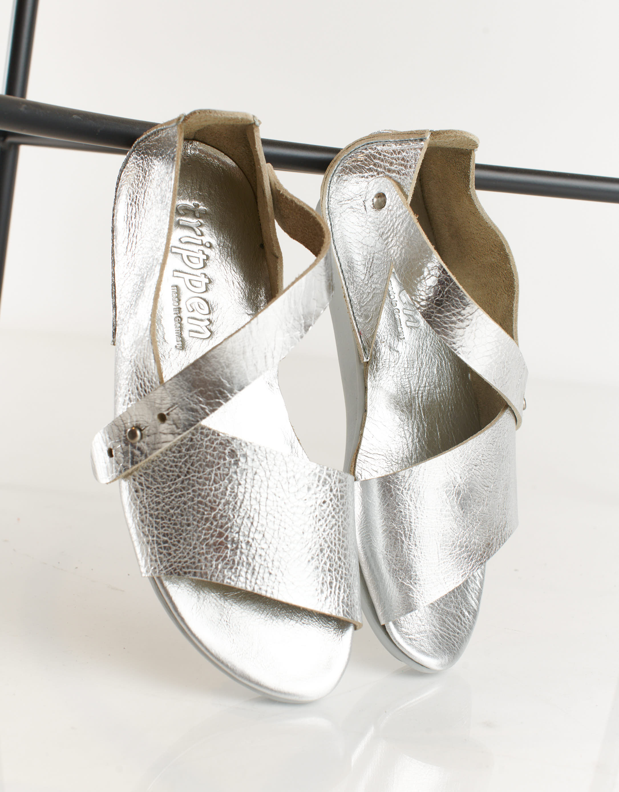 נעלי נשים - Trippen - נעליים MARLEN - כסף2