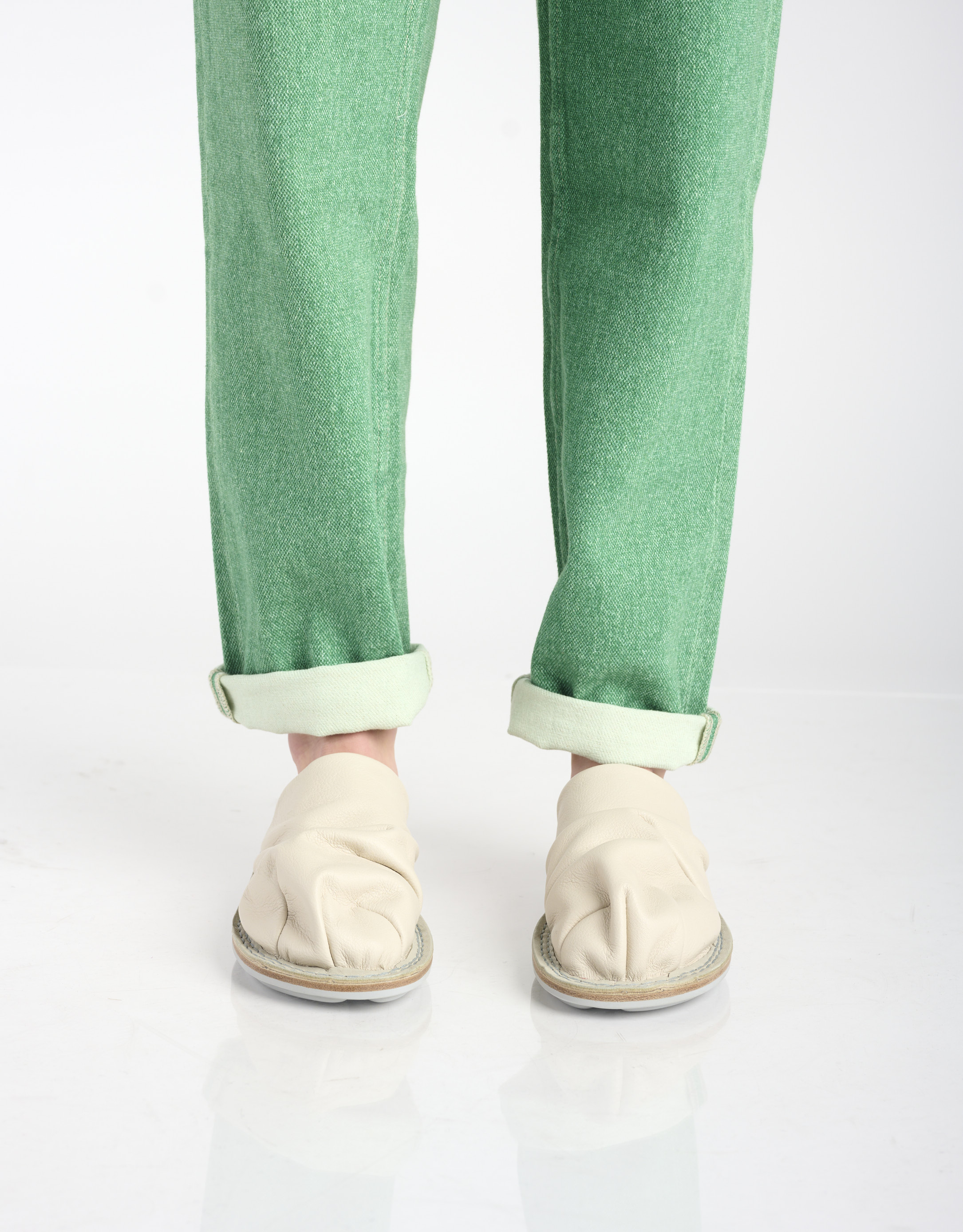 נעלי נשים - Trippen - כפכפי עור EXCESS - אופוויט3