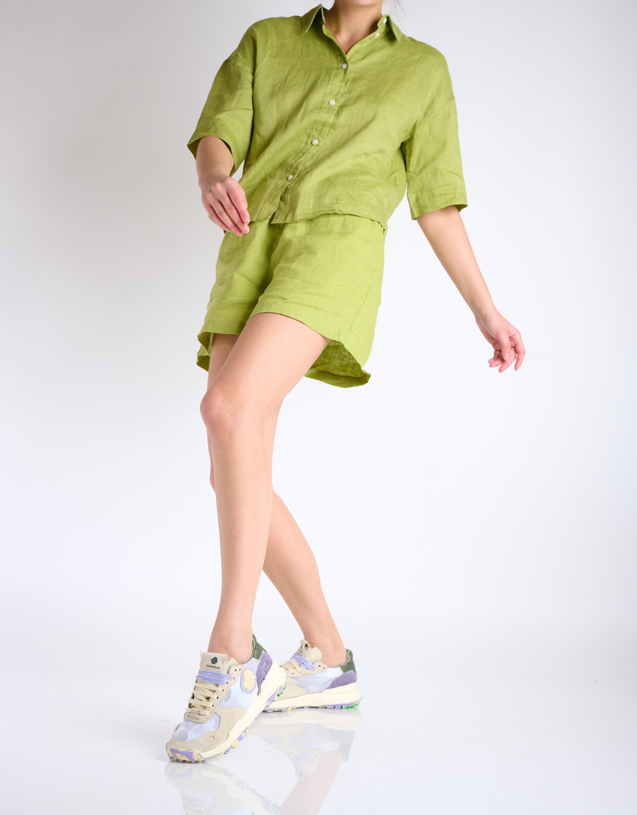 נעלי נשים - Satorisan - סניקרס CHACRONA רשת - לילך2