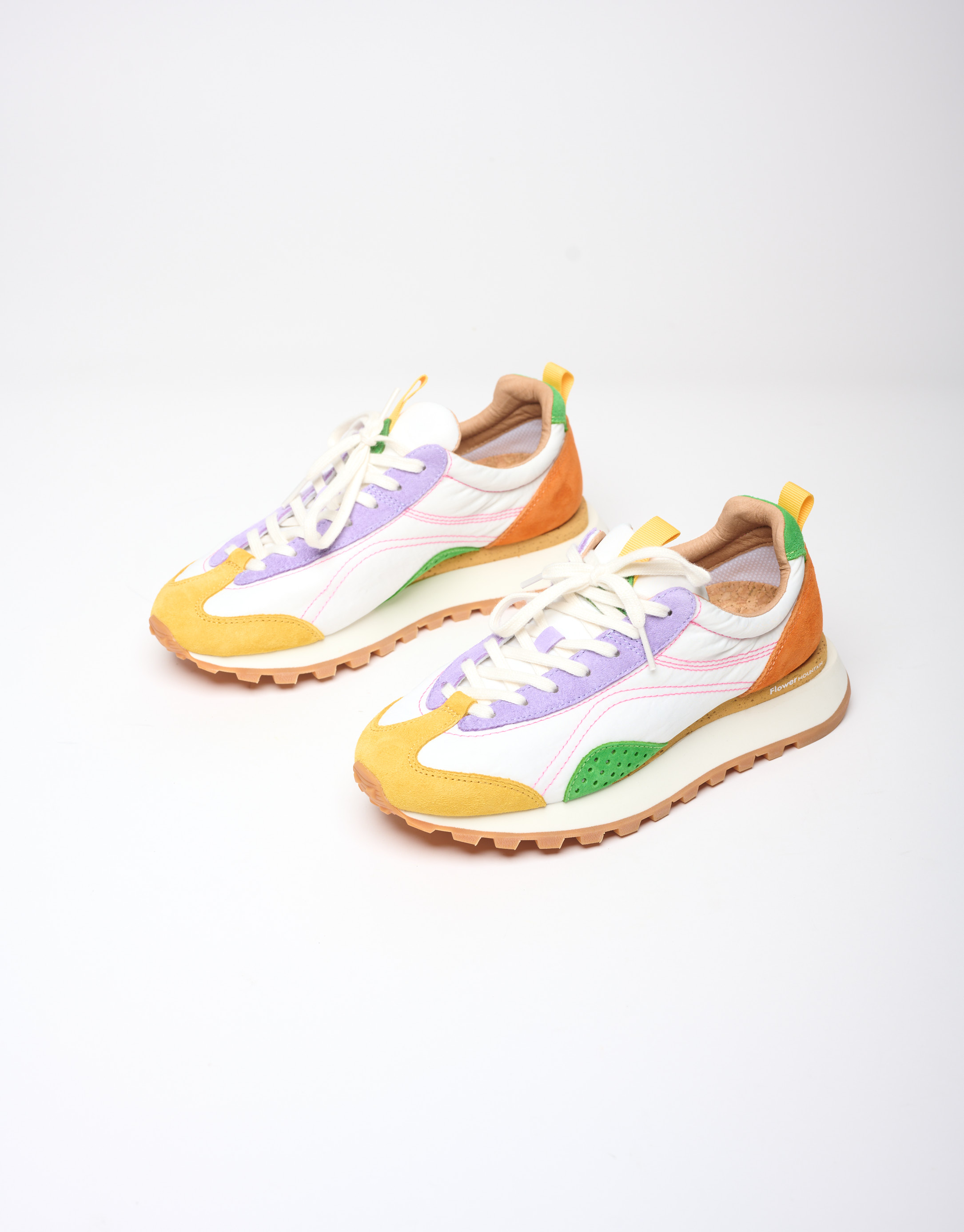 נעלי נשים - Flower Mountain - סניקרס ASUKA - צבעוני2