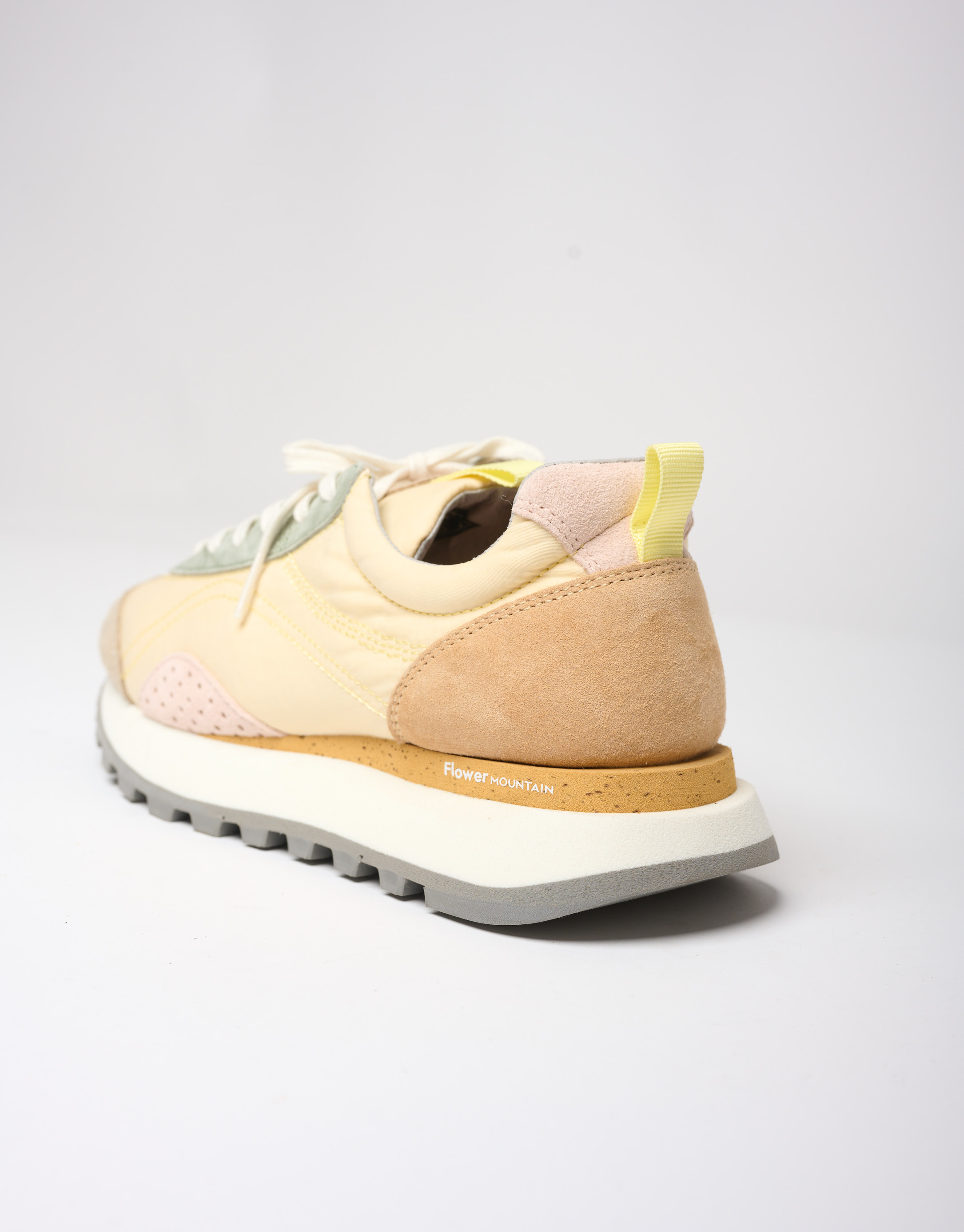 נעלי נשים - Flower Mountain - סניקרס ASUKA - בז'4