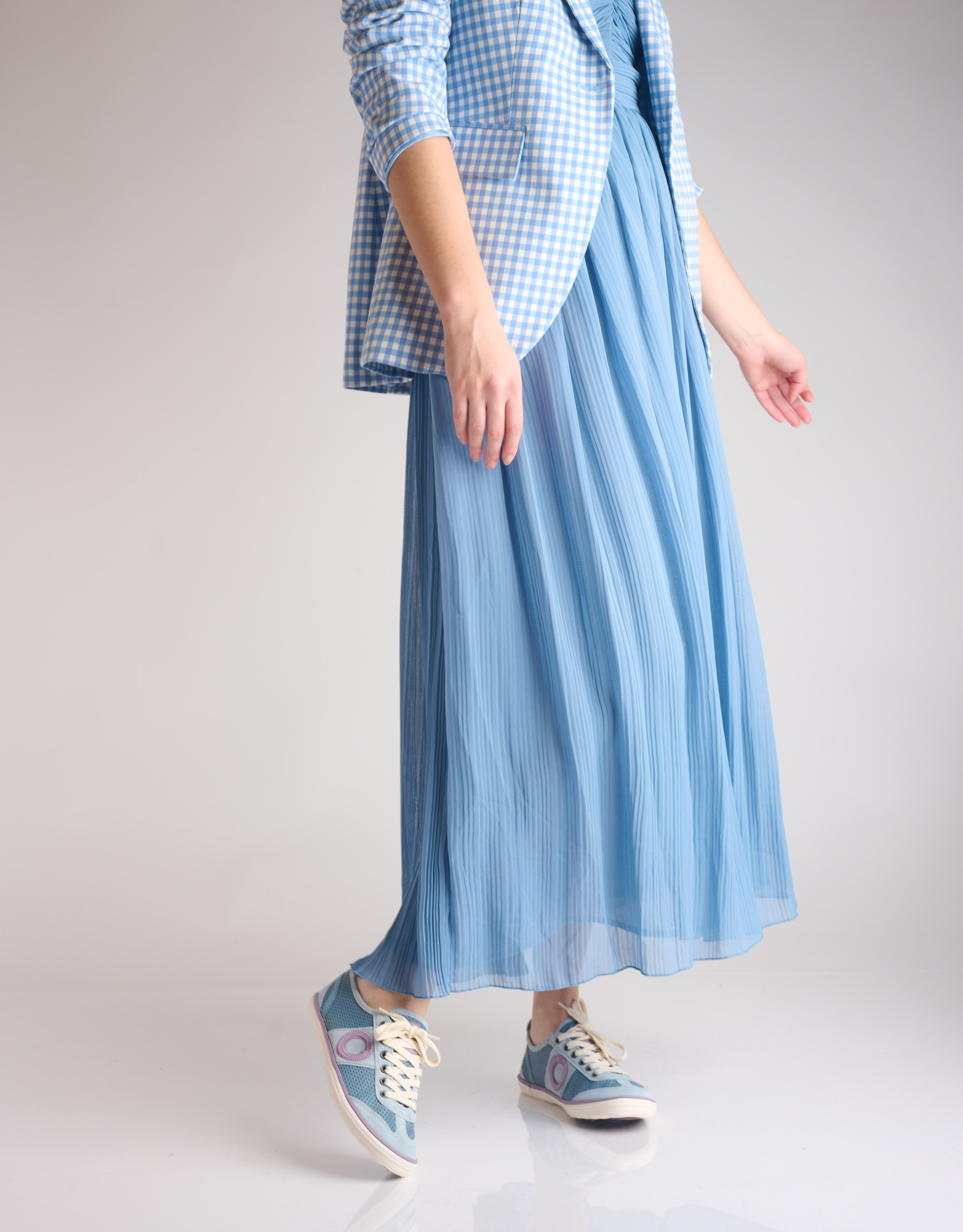 נעלי נשים - Aro - סניקרס PICADA - תכלת3