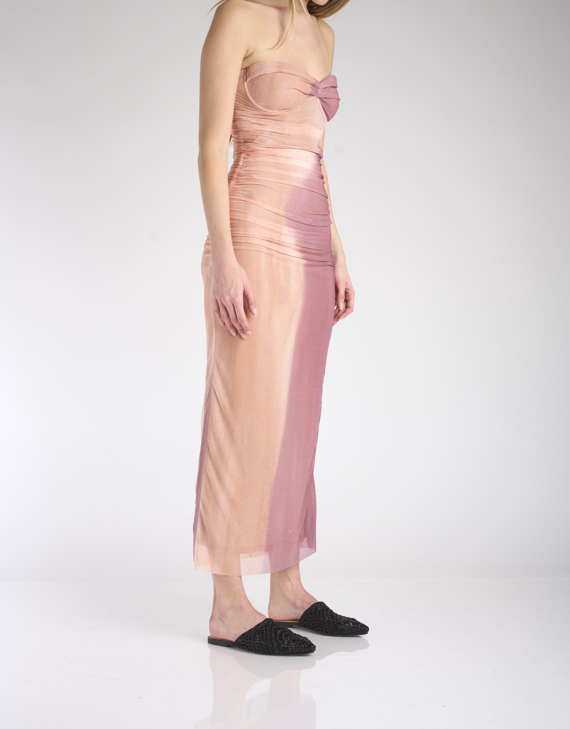 נעלי נשים - Salt+Umber - כפכפים DUNE - שחור4