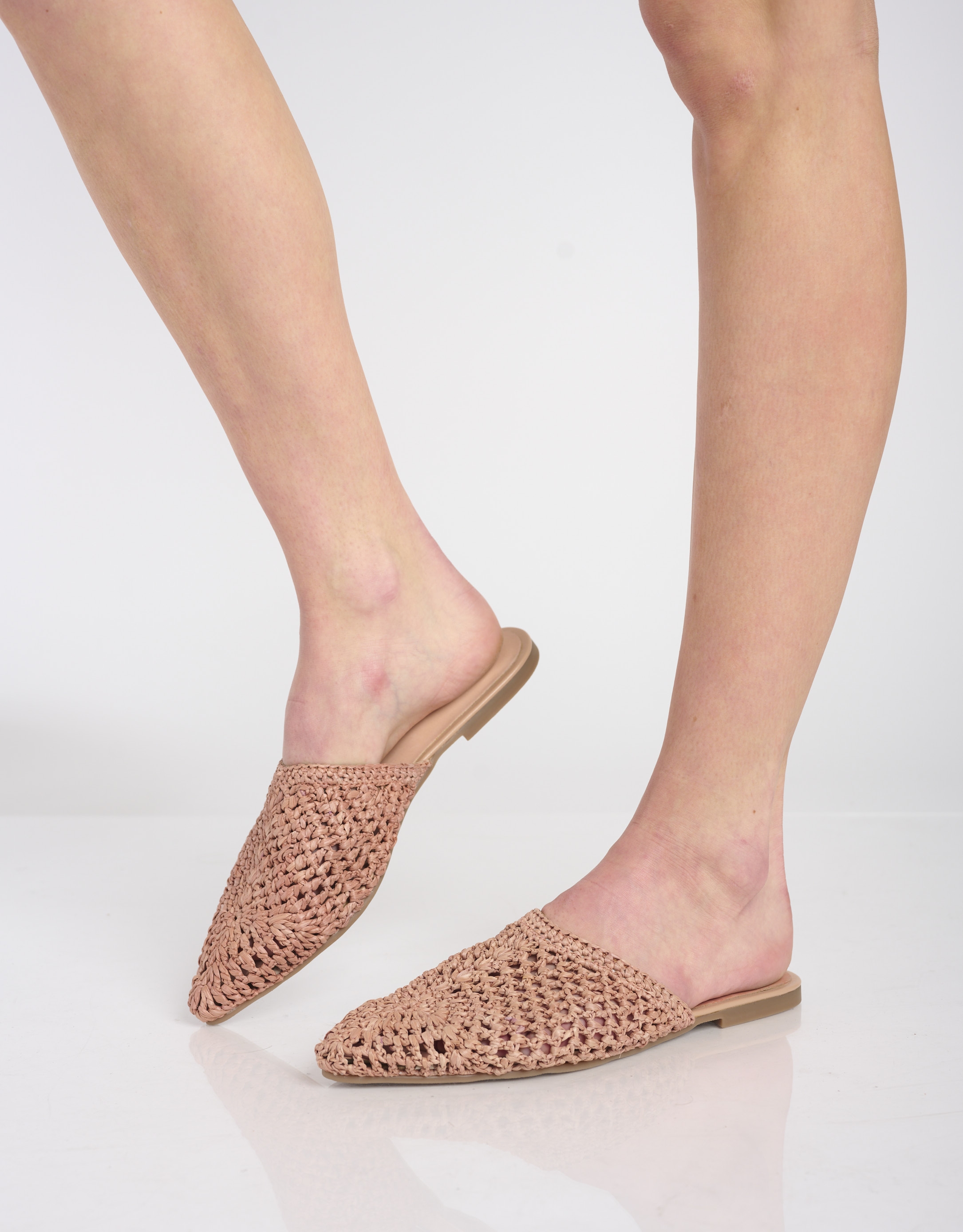 נעלי נשים - Salt+Umber - כפכפים DUNE - ורוד2