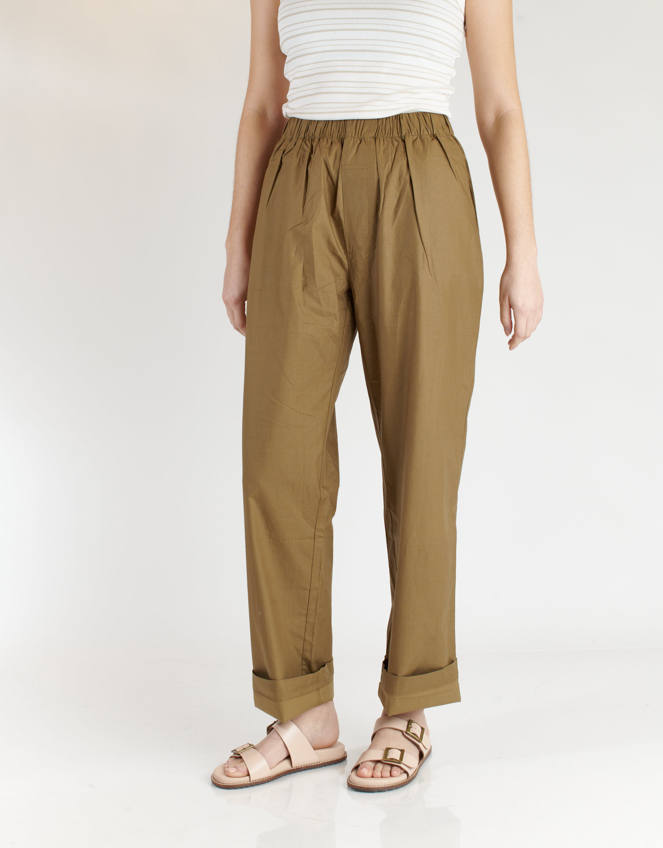 נעלי נשים - Salt+Umber - כפכפי עור ENID - ניוד2