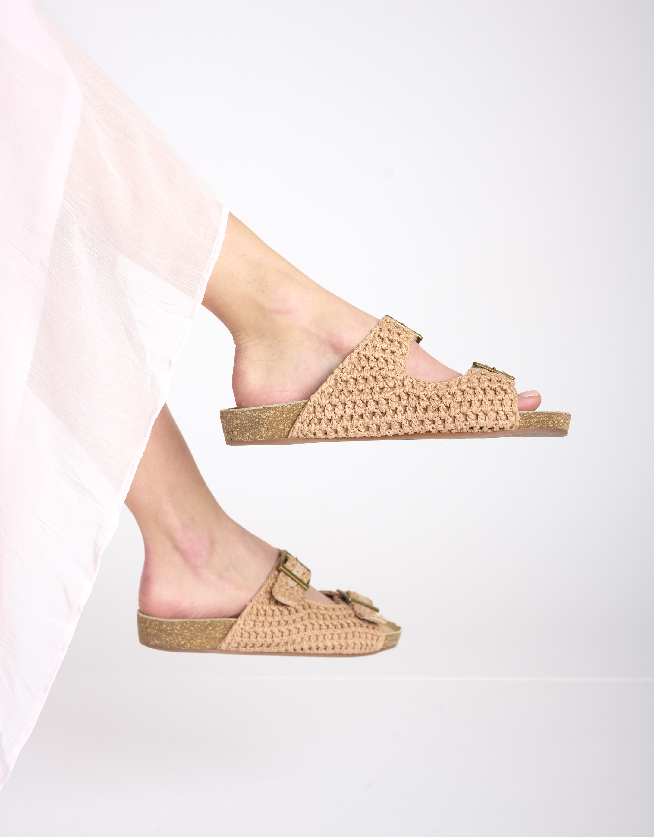 נעלי נשים - Salt+Umber - כפכפים TALUM - ורוד4