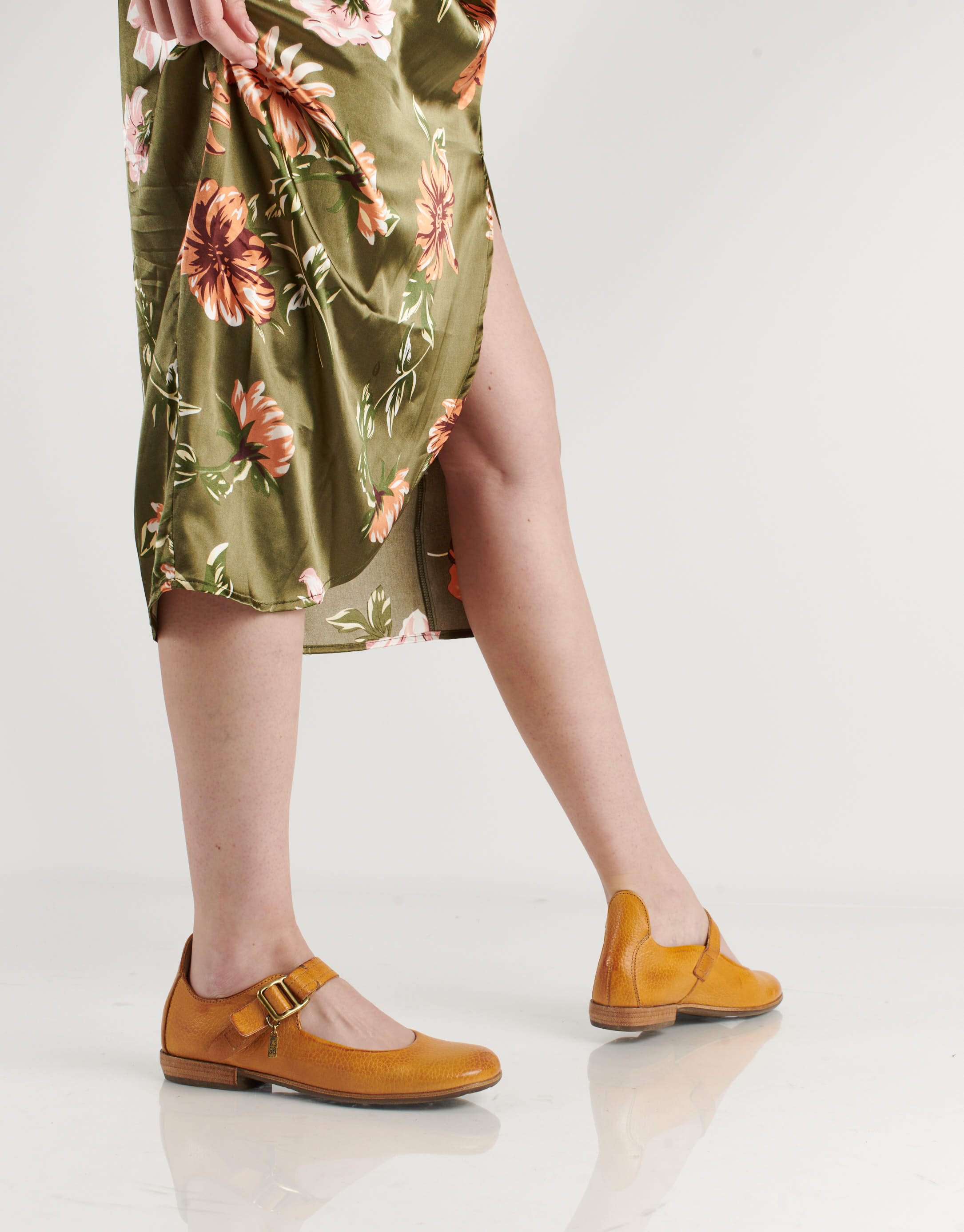 נעלי נשים - A.S. 98 - נעלי בובה ZANNA - קאמל2