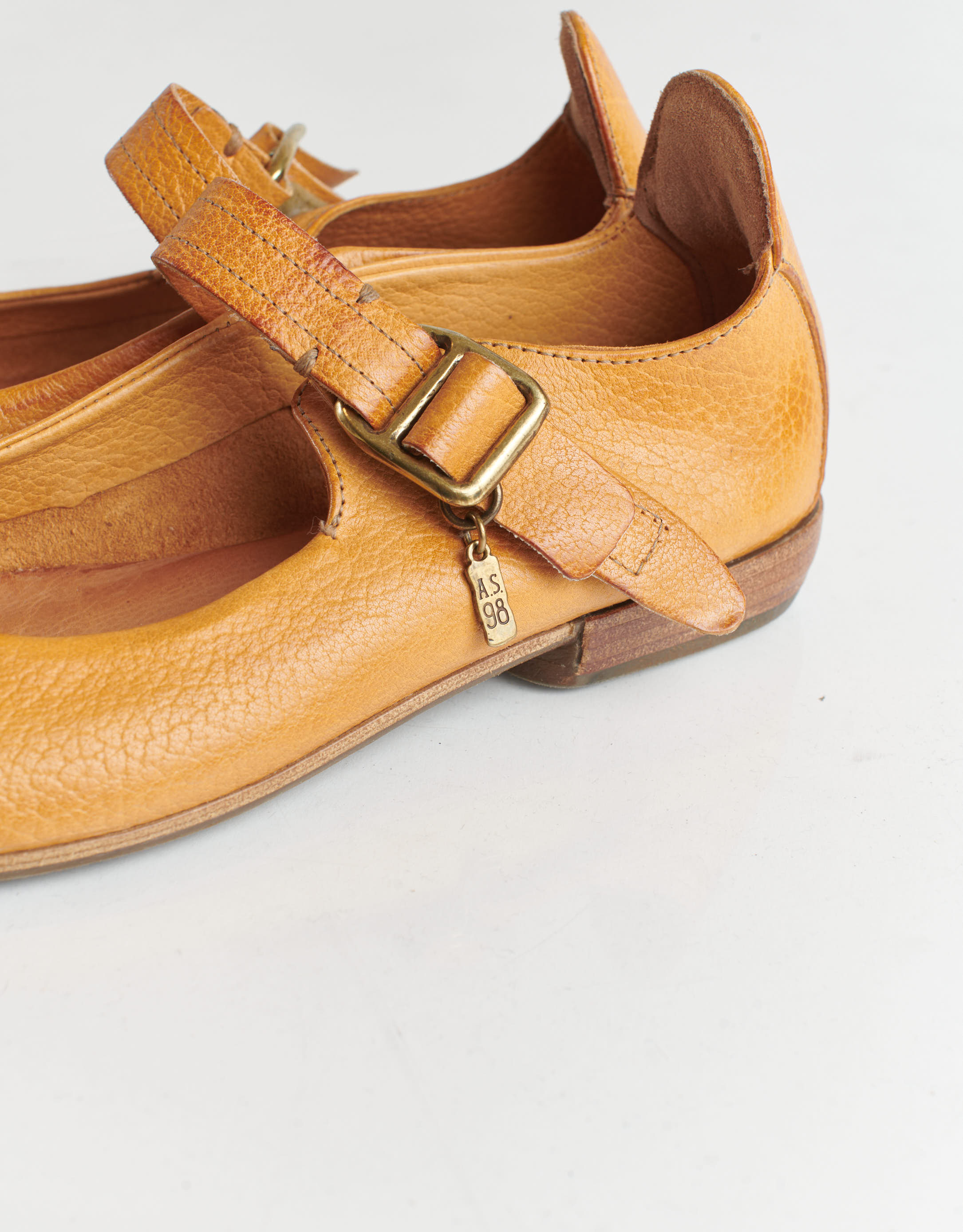 נעלי נשים - A.S. 98 - נעלי בובה ZANNA - קאמל3