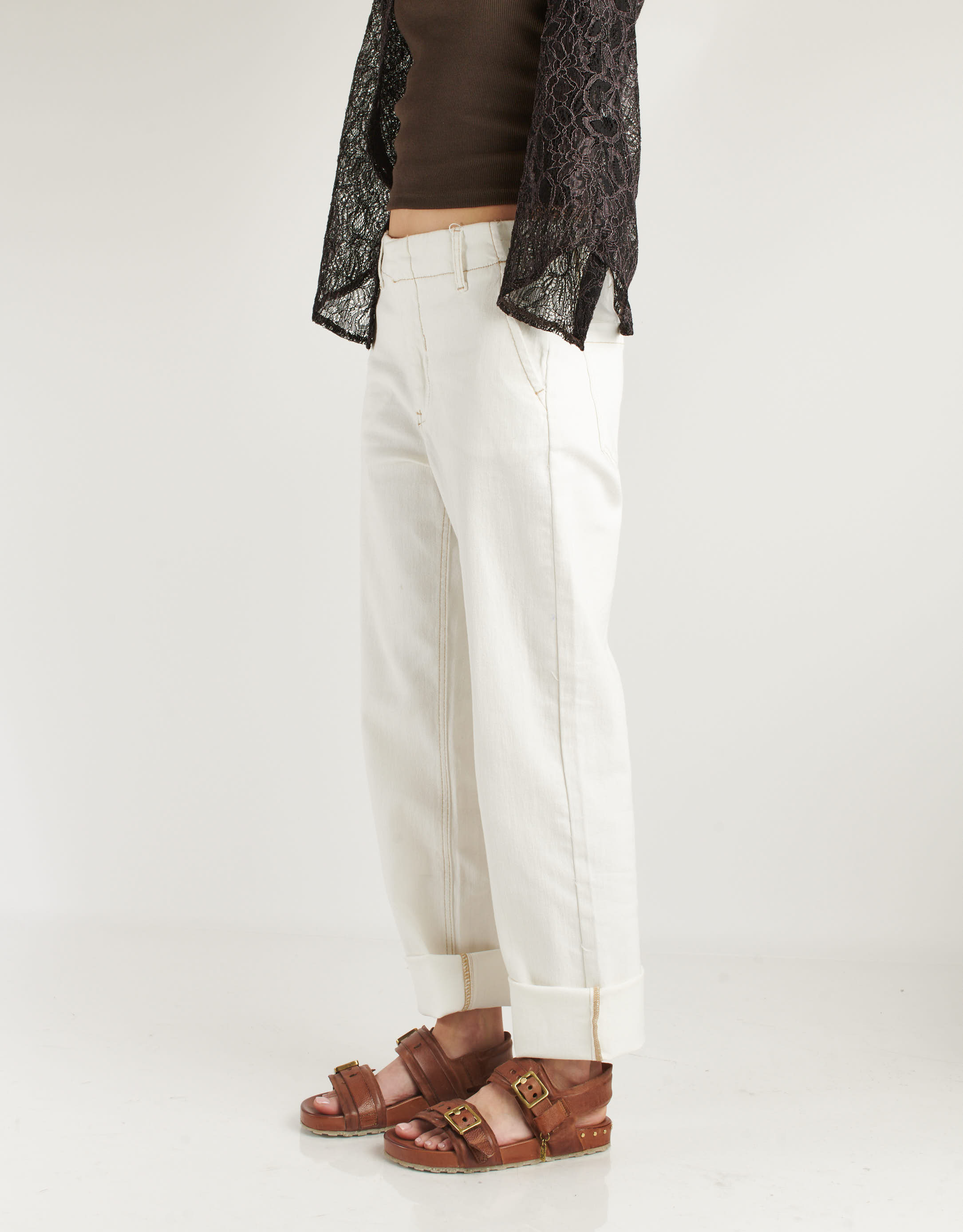 נעלי נשים - A.S. 98 - סנדלים ELISIR - חום2