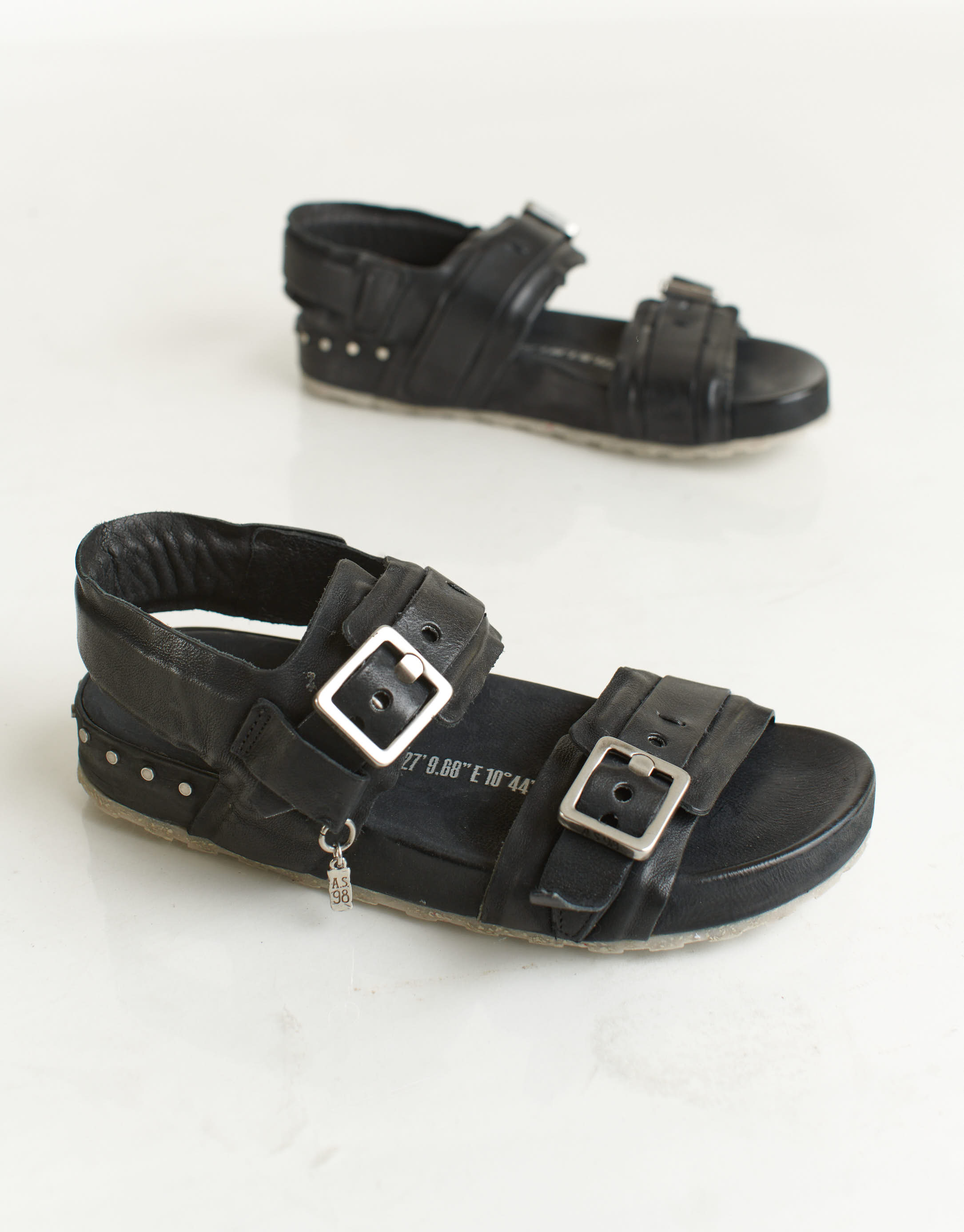 נעלי נשים - A.S. 98 - סנדלים ELISIR - שחור2