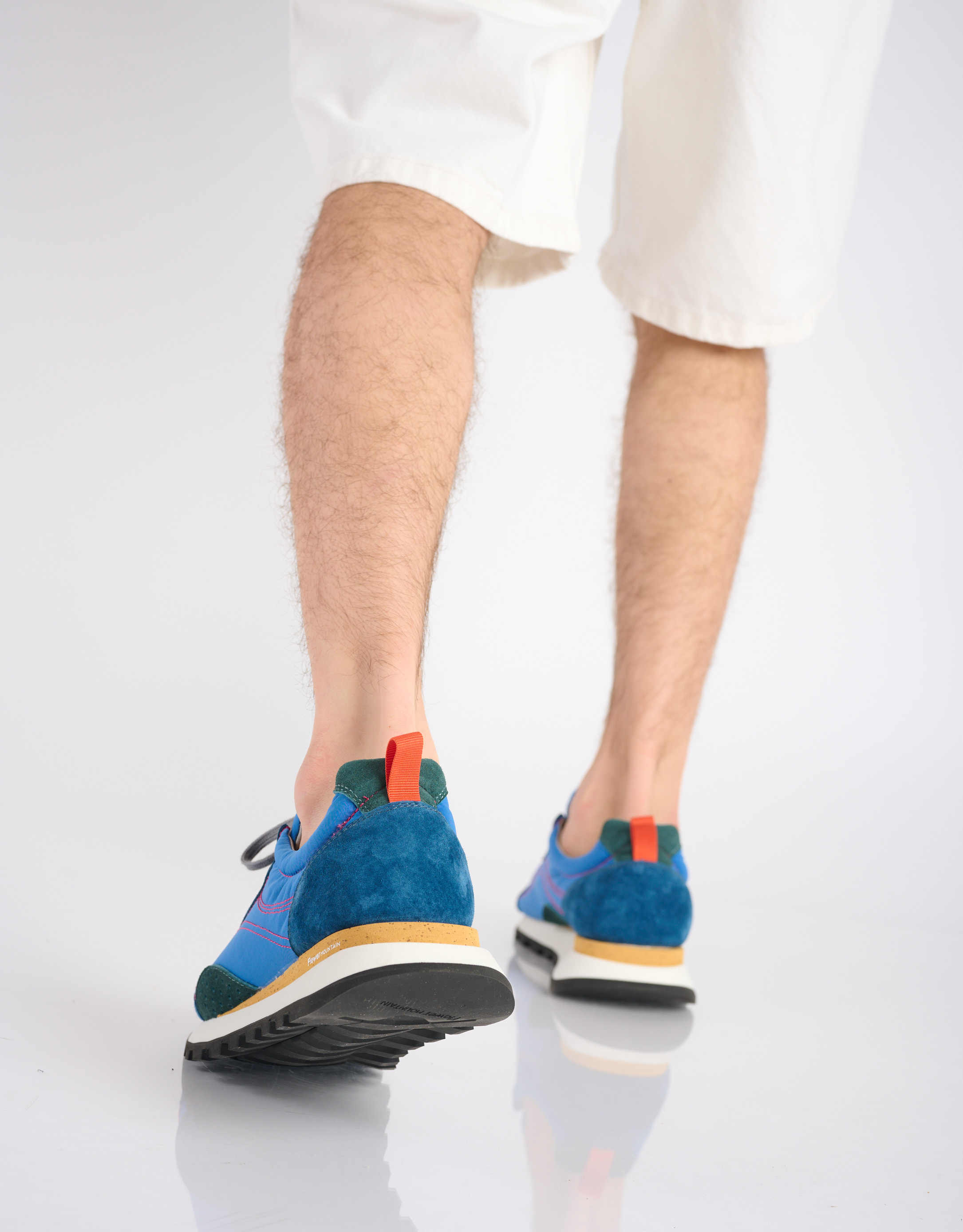 נעלי גברים - Flower Mountain - סניקרס ASUKA - כחול3