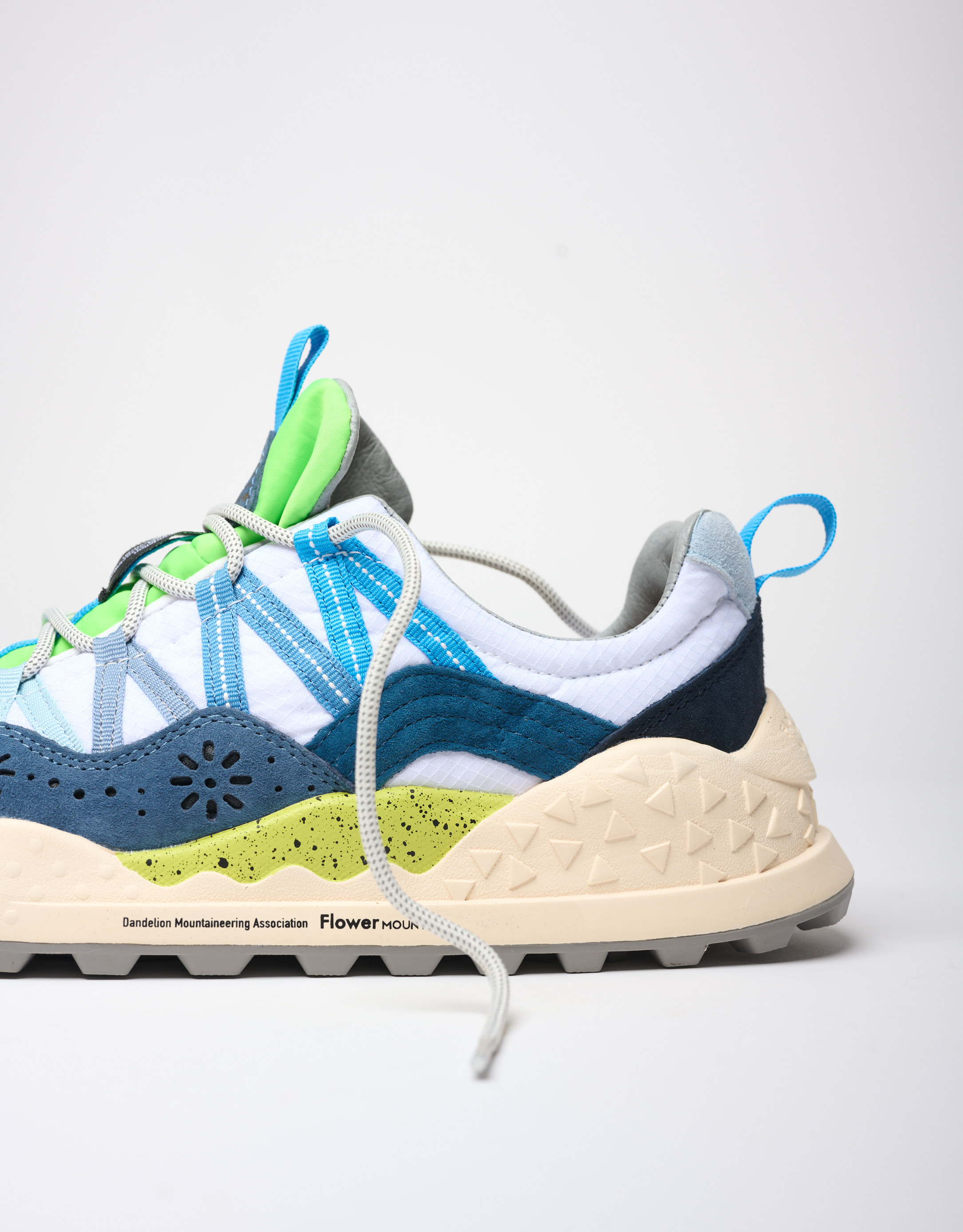 נעלי גברים - Flower Mountain - סניקרס WASHI - לבן2