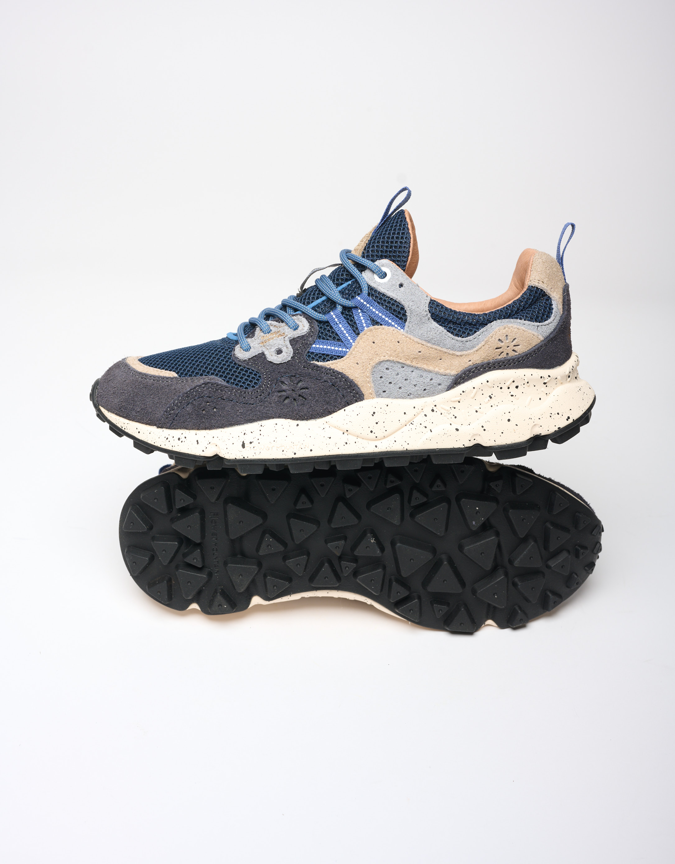 נעלי גברים - Flower Mountain - סניקרס YAMANO3 - כחול כהה3