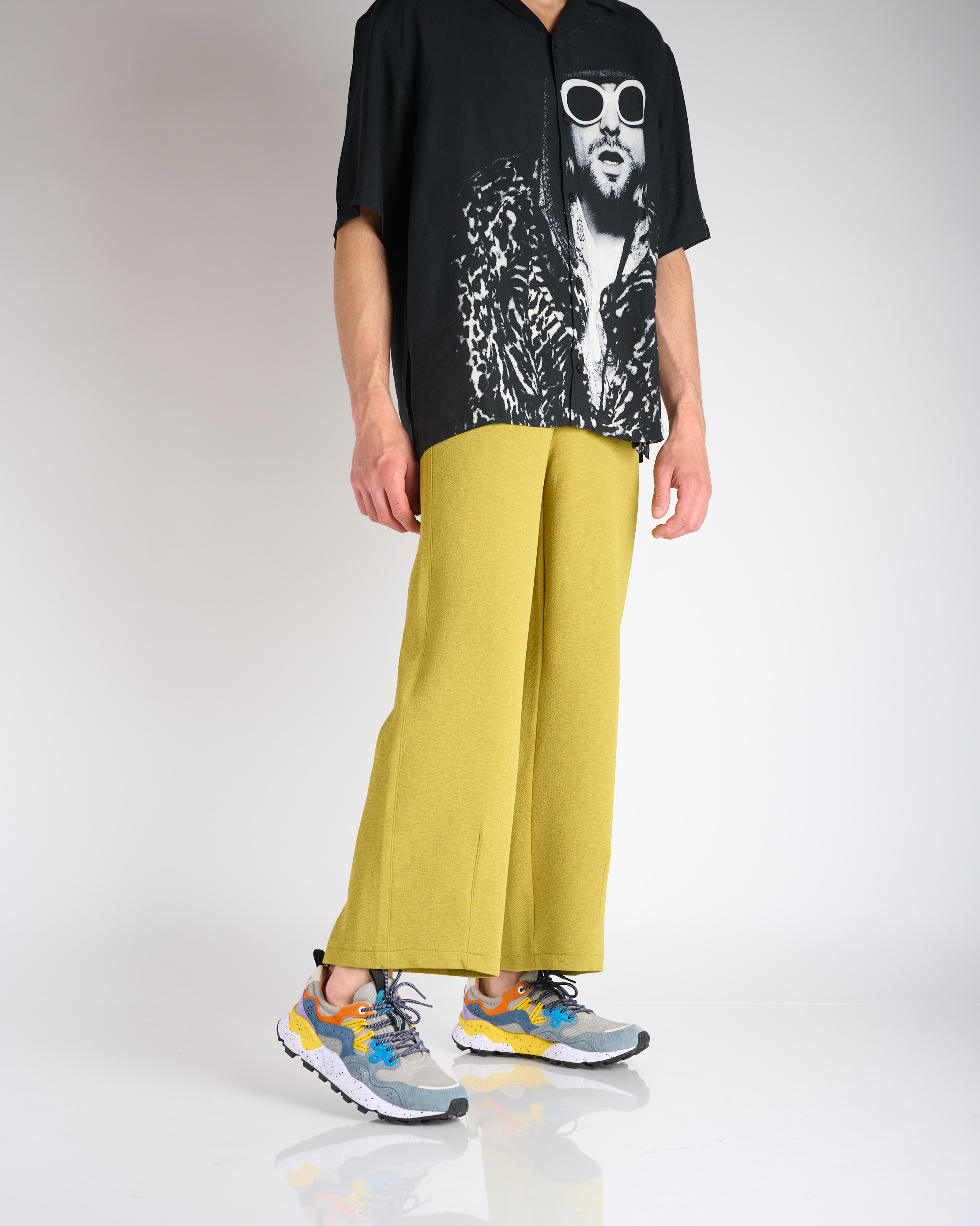 נעלי גברים - Flower Mountain - סניקרס YAMANO3 - אפור בהיר4